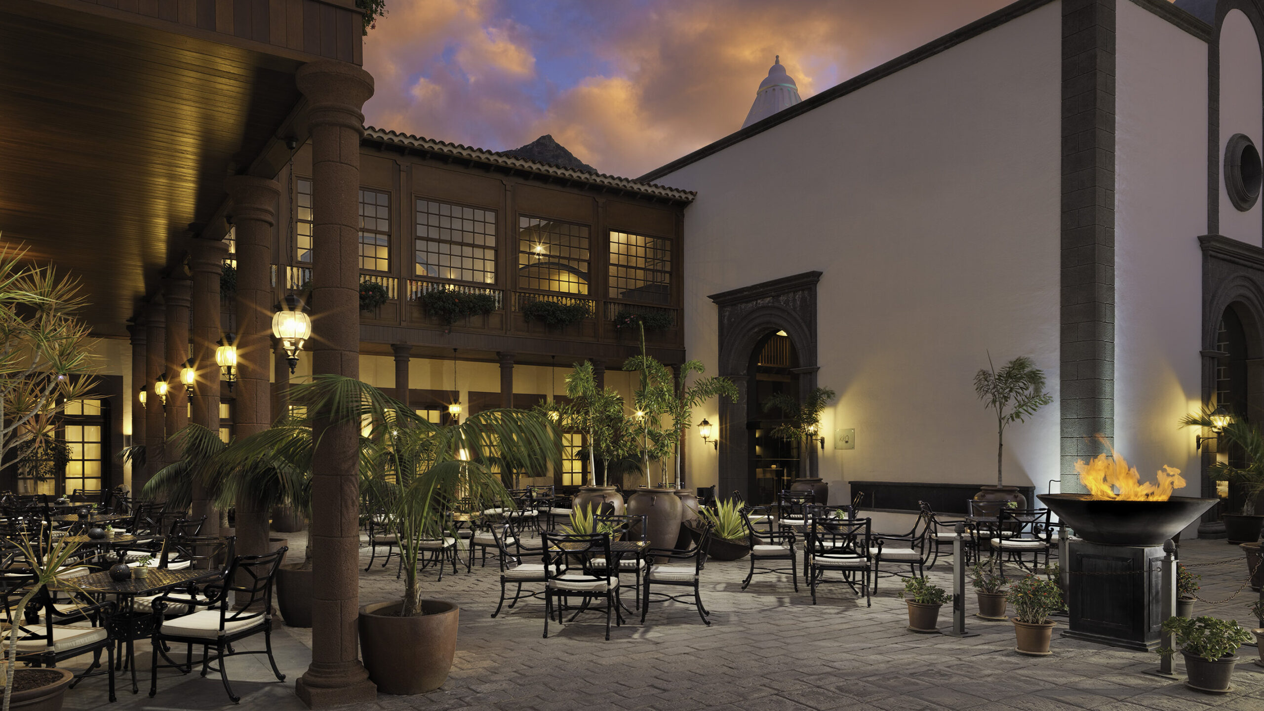 Spanien Tenerife Hacienda del Conde El Patio