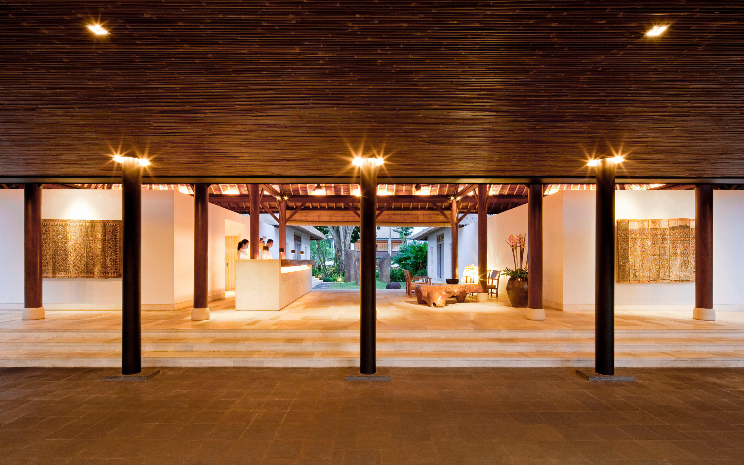 Indonesien, Bali, Ubud Como Uma, Lobby Area