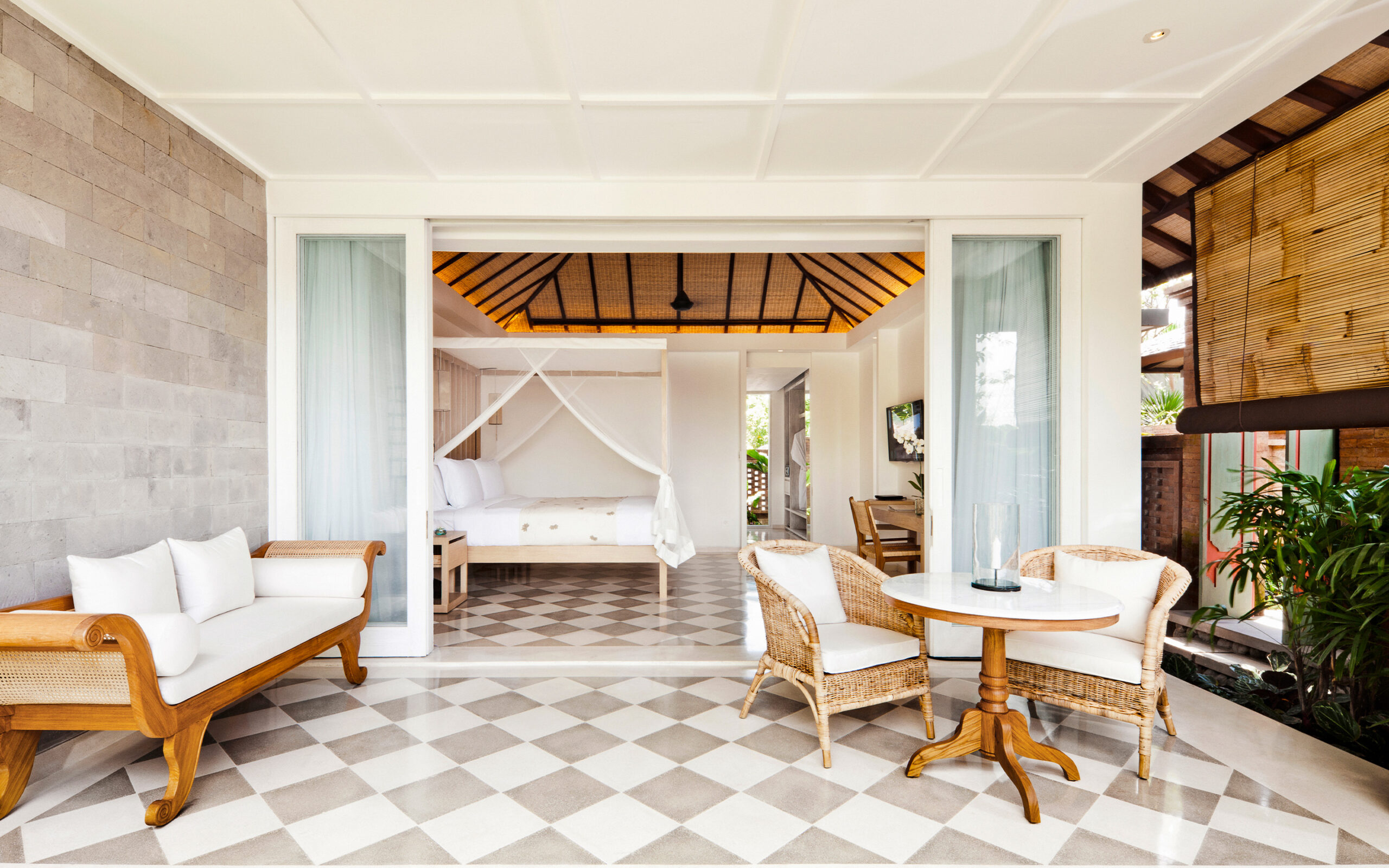 Indonesien, Bali, Ubud Como Uma, Pool Suite Terrace