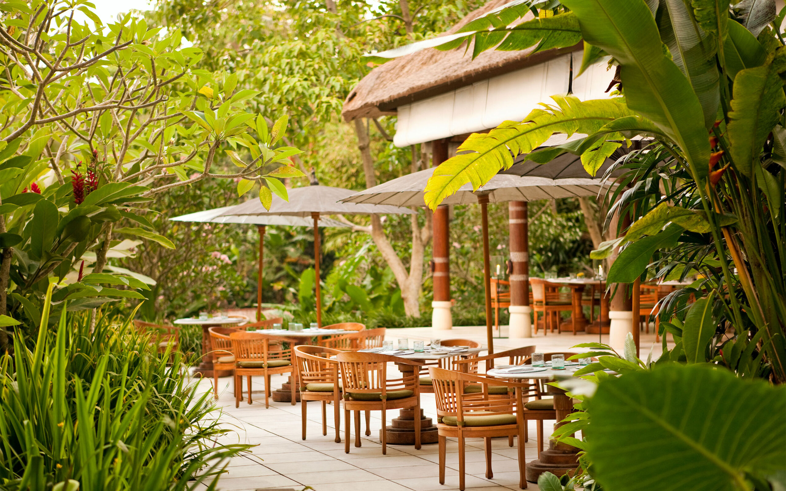 Indonesien, Bali, Como Uma Ubud, Restaurant Kemiri