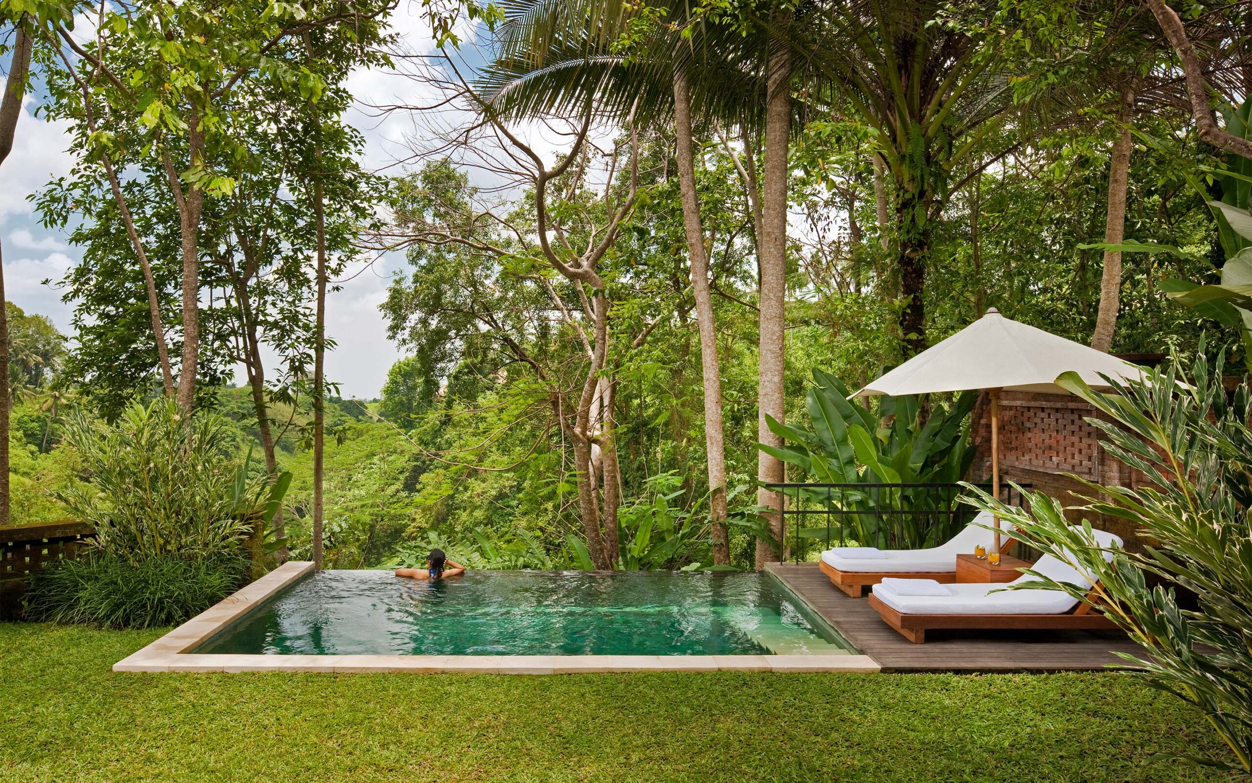 Indonesien, Bali, Como Uma Ubud, Villa med Pool