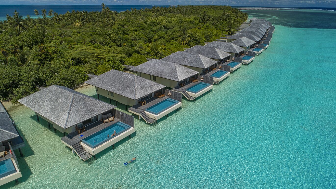 Rejser til Maldiverne, The Residence Maldives at Dhigurah, Lagoon pool villaer 