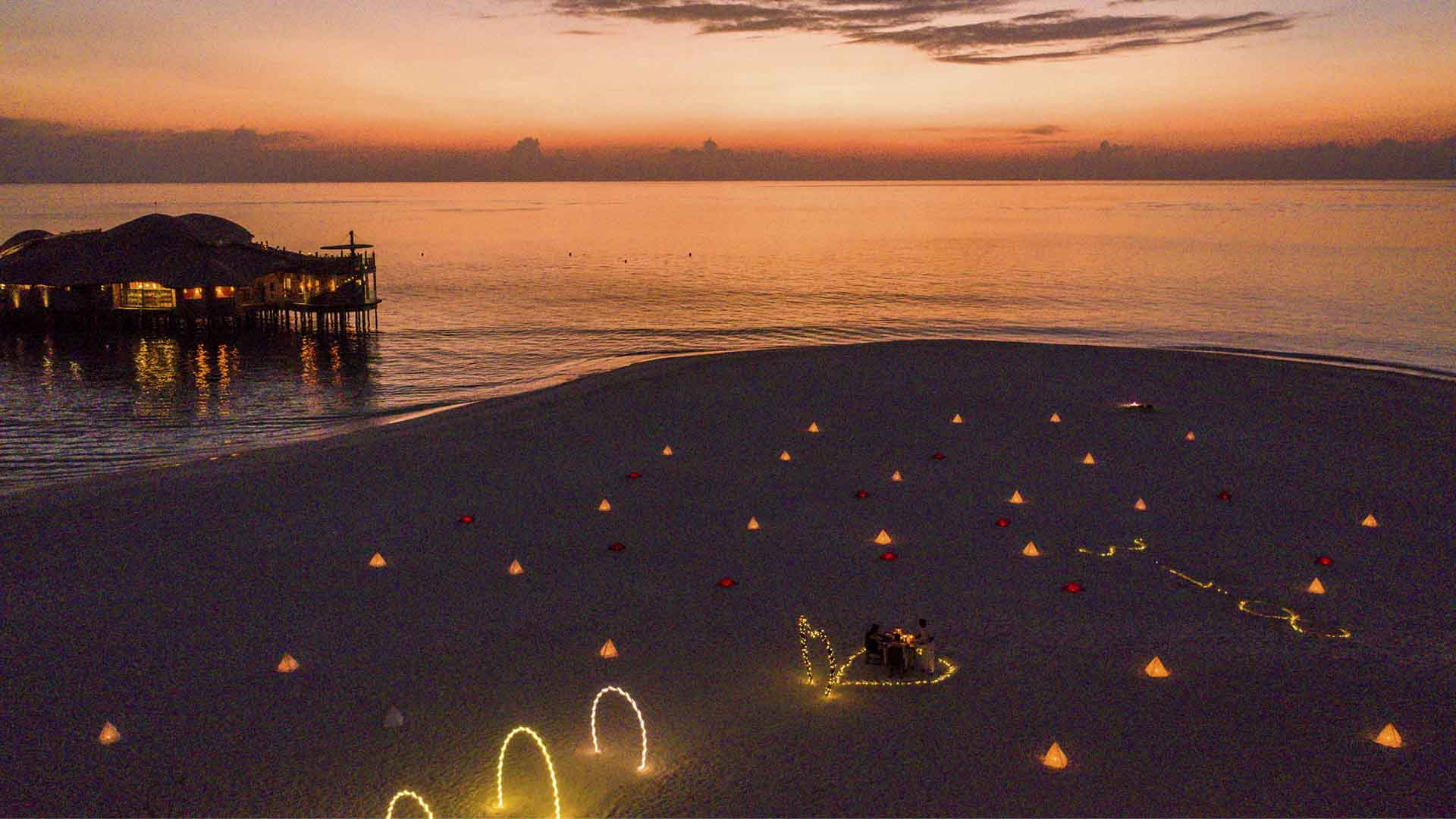 Maldiverne Soneva Fushi Private Dinner
