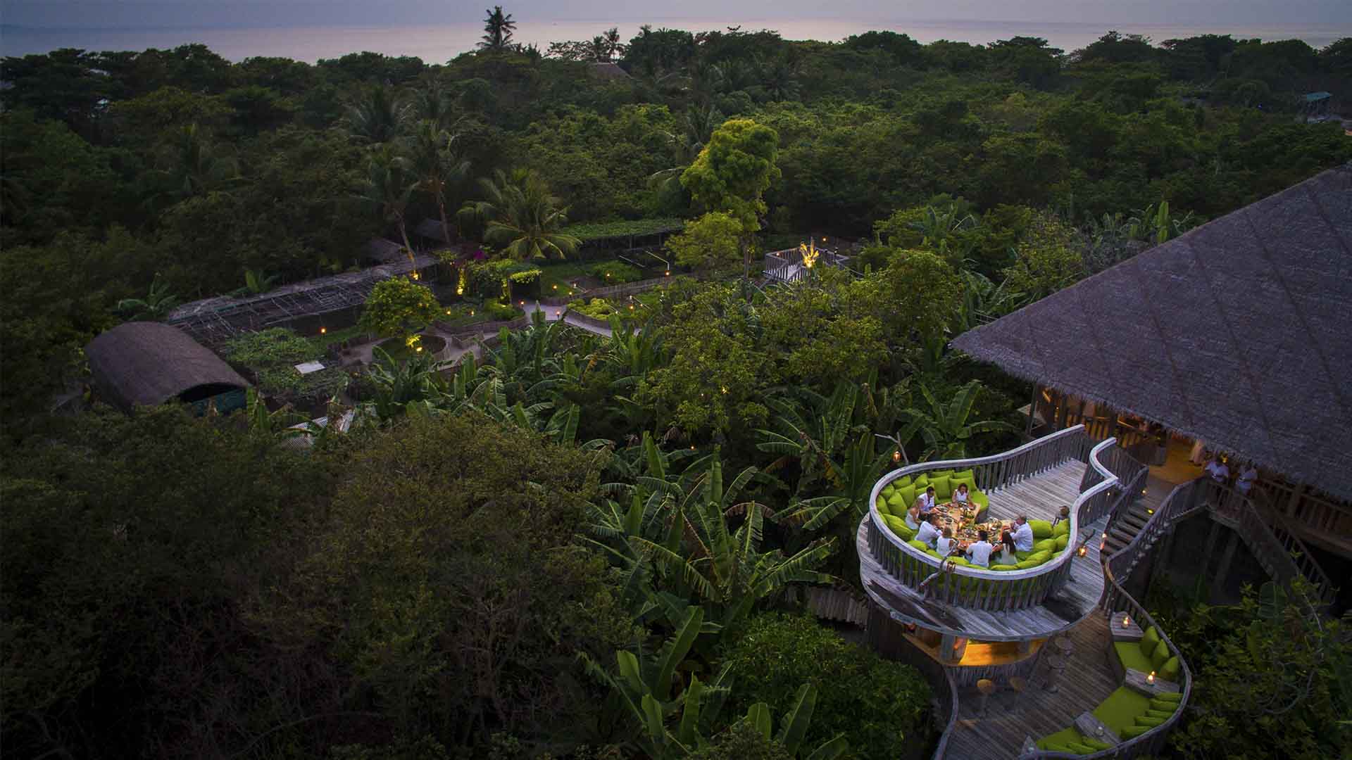 Maldiverne Soneva Fushi Restaurant Fresh Garden