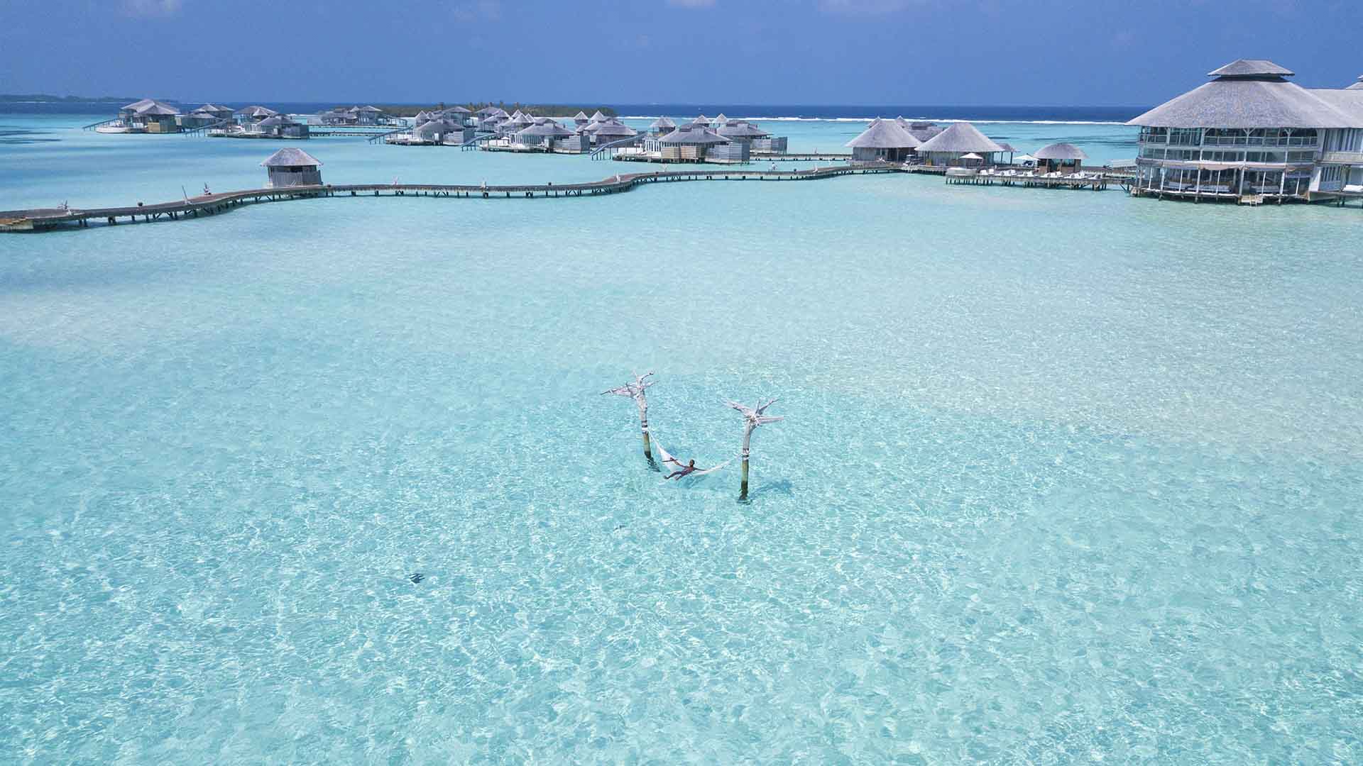 Maldiverne Soneva Jani Hammock Jetty 