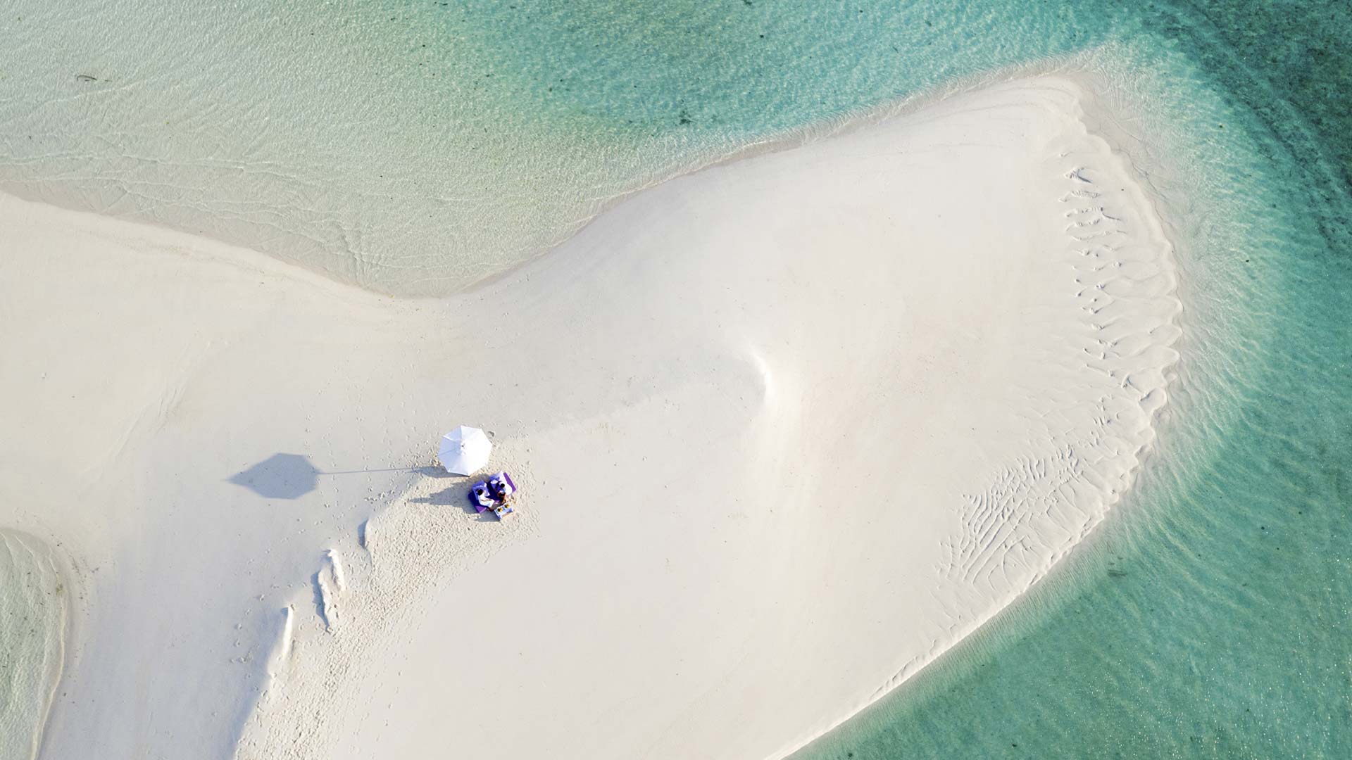 Maldiverne Soneva Jani Sandbank Dinner 