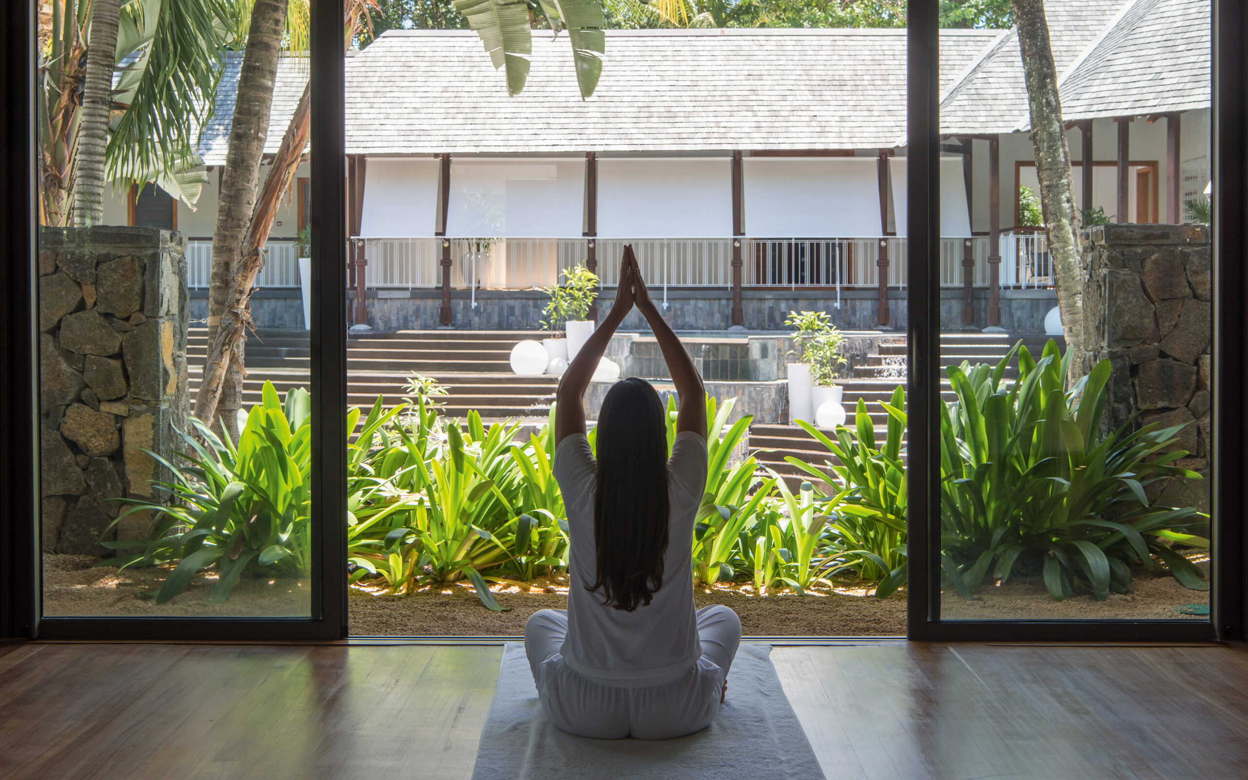 Mauritius Royal Palm Beachcomber Yoga
