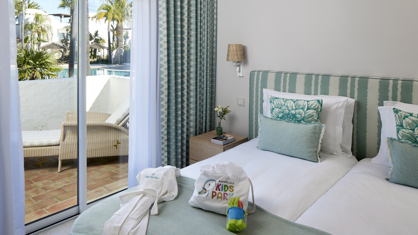 Portugal Algarve Vila Vita Parc Oasis Family Suite Bedroom  2Nd Room
