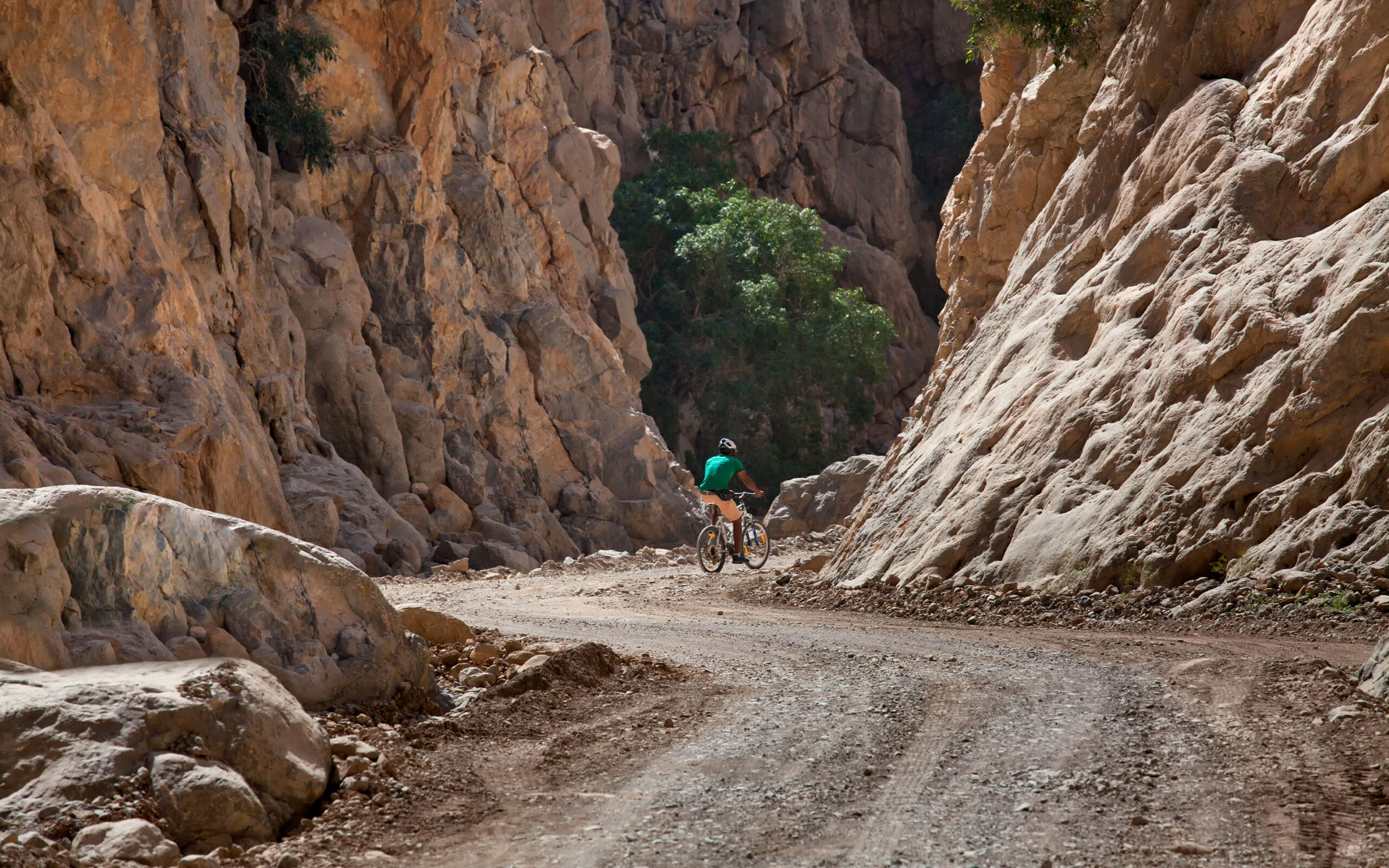 Oman Musandam Six Senses Zighy Bay Mountain Biking