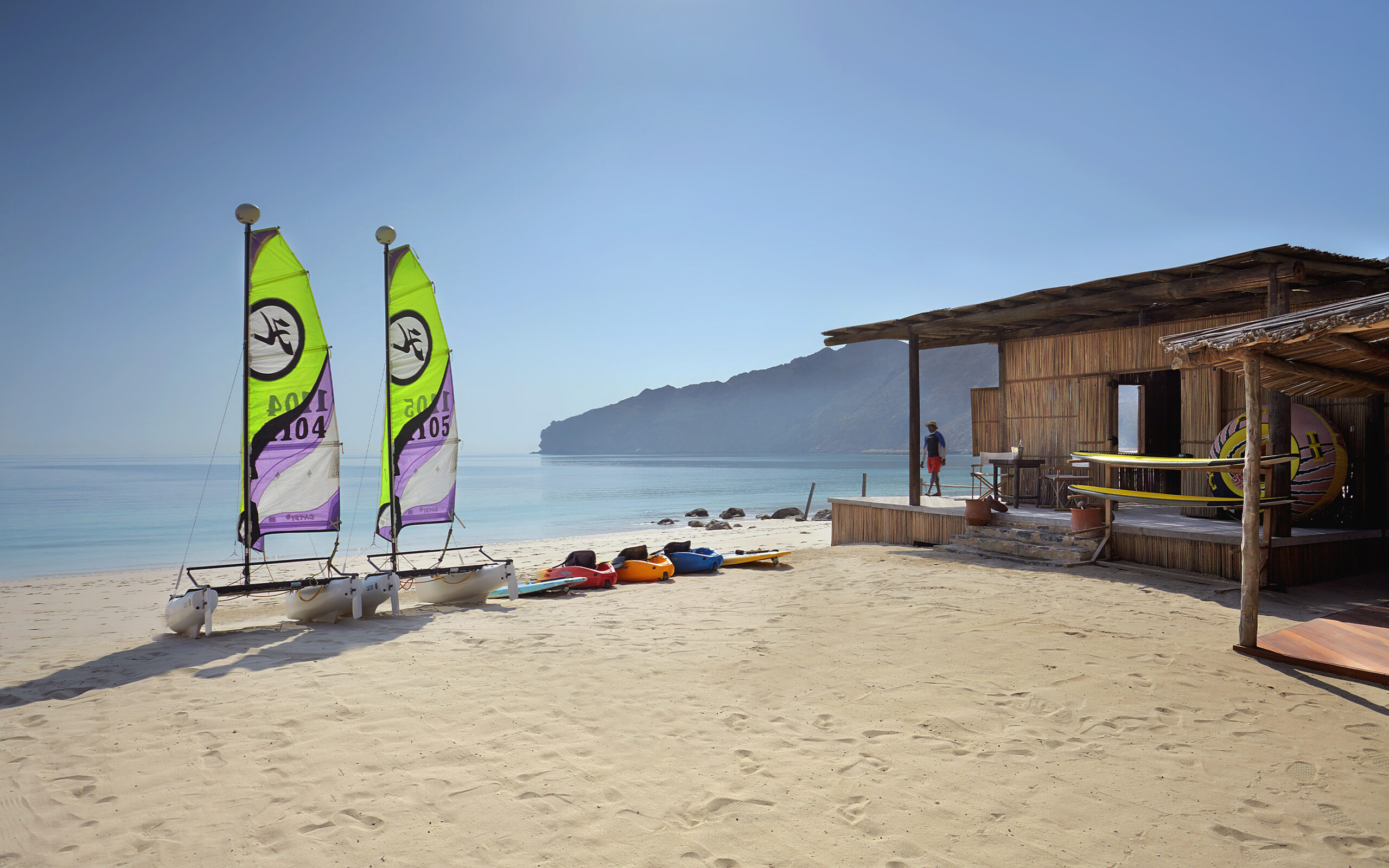 Oman Musandam Six Senses Zighy Bay Vandsport