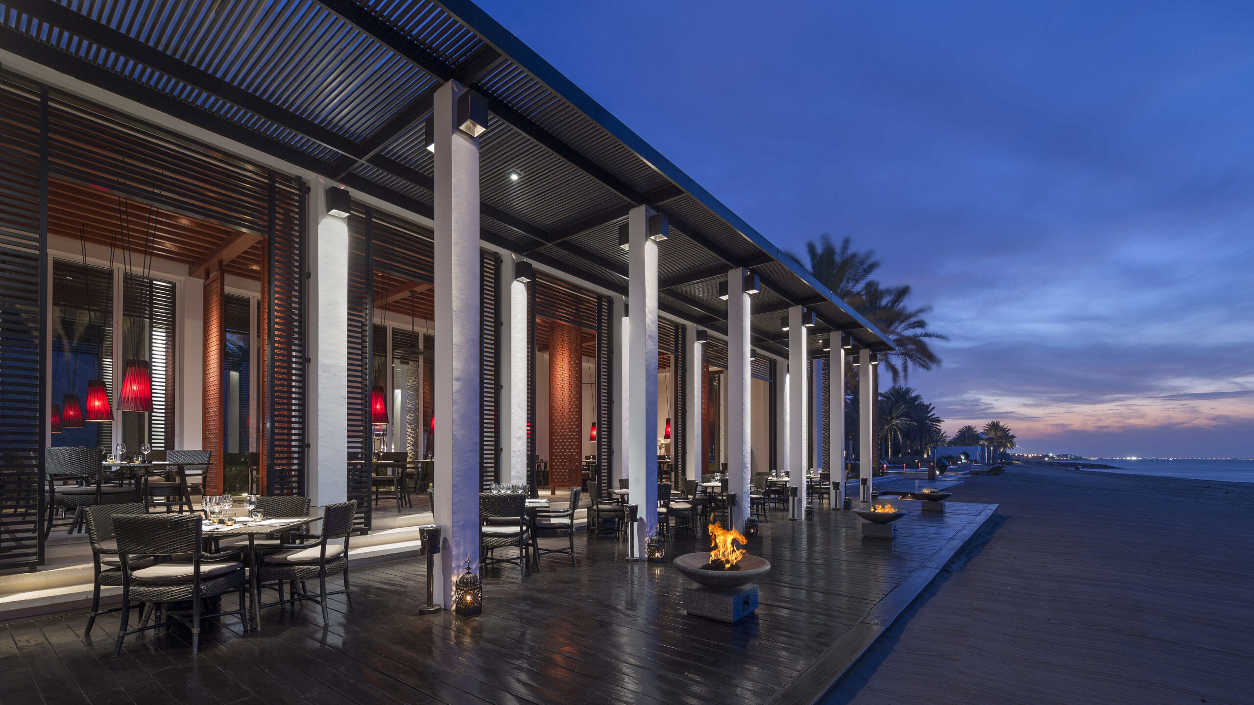The Beach Restaurant The Chedi Oman