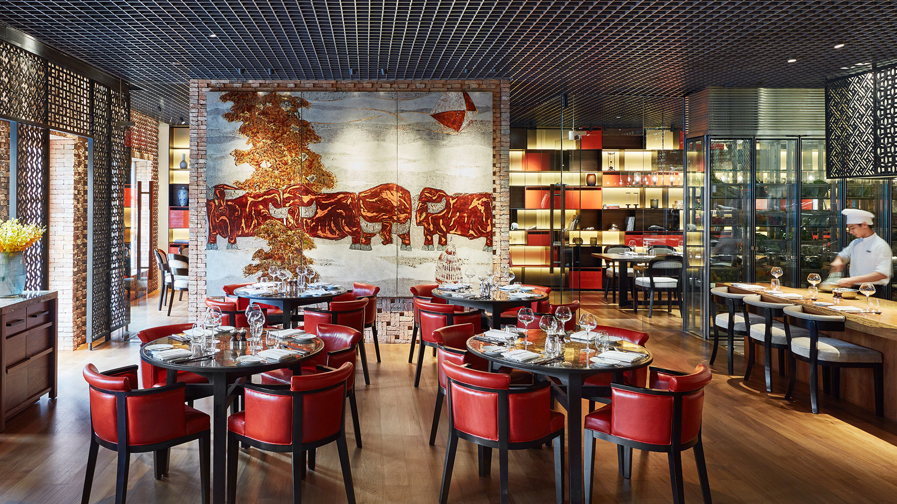 Vietnam Ho Chi Minh City Park Hyatt Saigon Square One French Restaurant