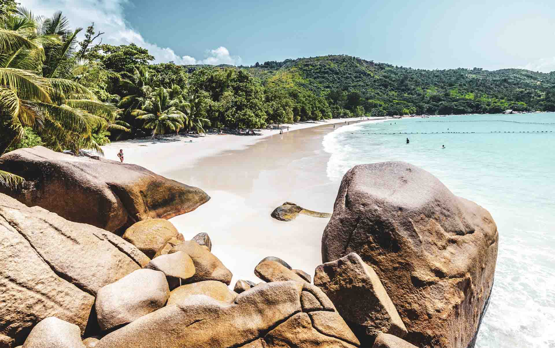 Seychellerne Anse Lazio Strand