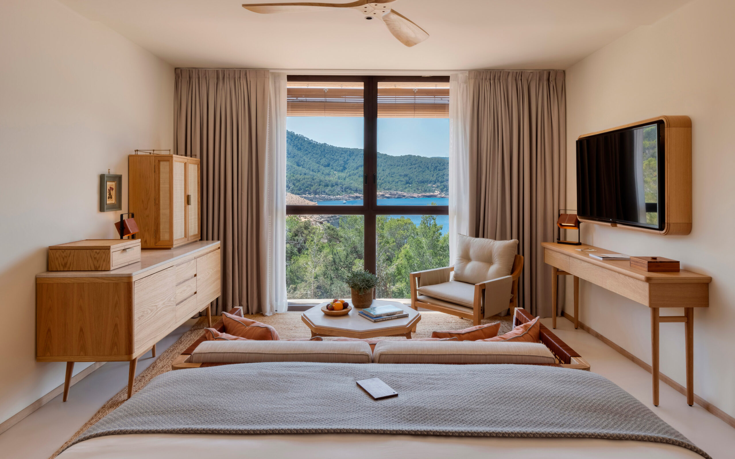 Rejser til Spanien, Ibiza, Six Senses, Deluxe værelse