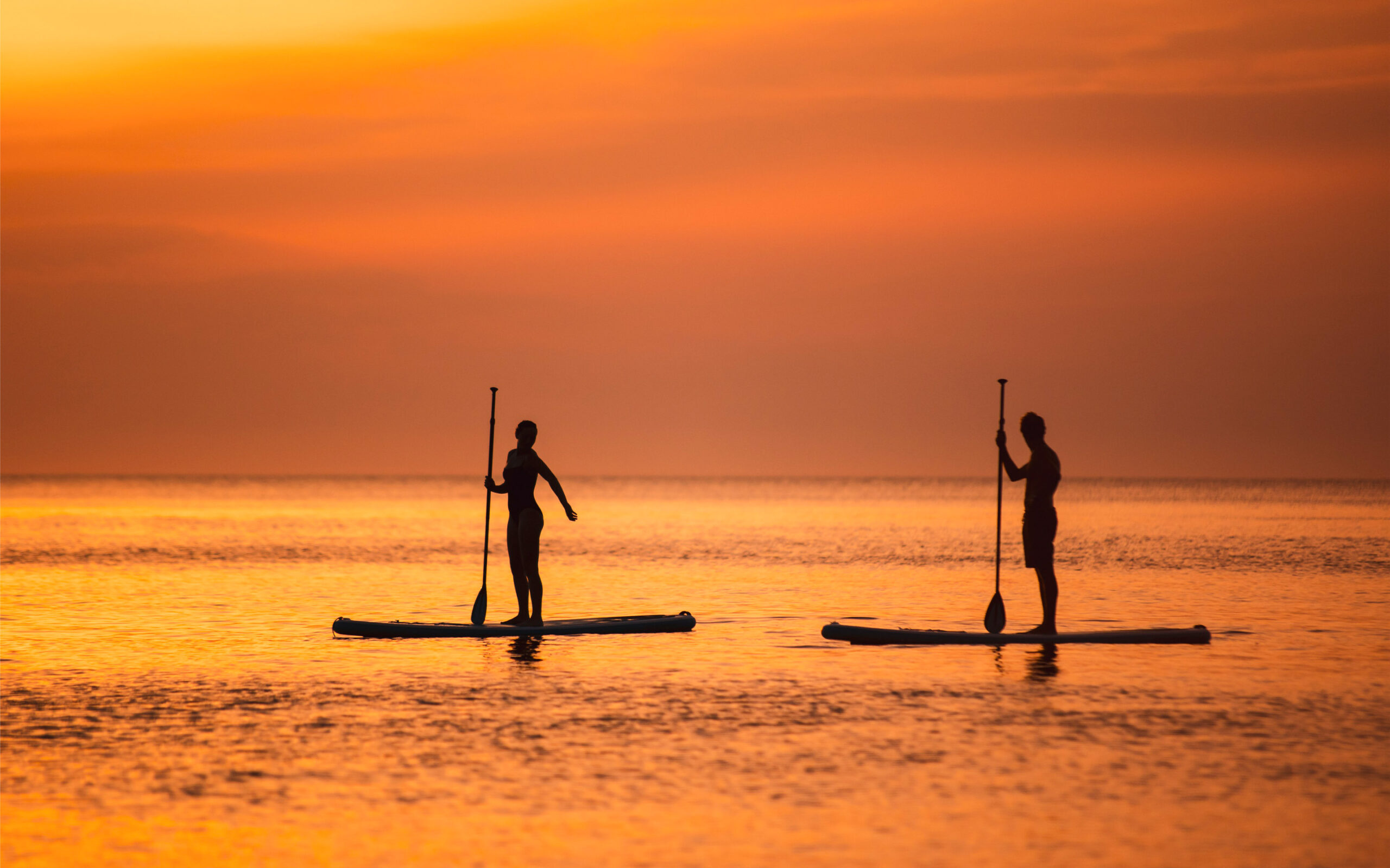 Rejser til Spanien, Ibiza, Six Senses, Stand up paddle