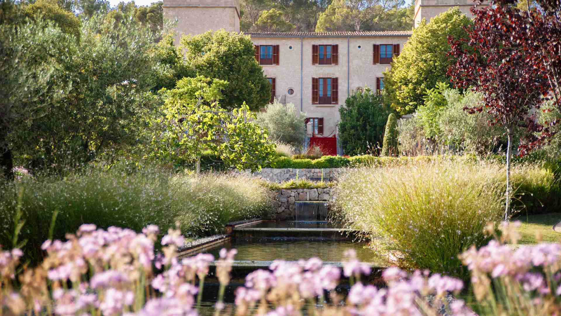 Spanien Mallorca Castell Son Claret Garden