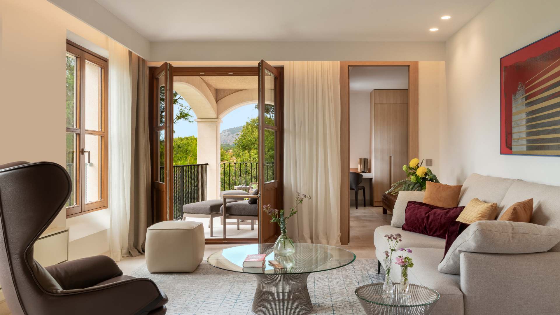 Spanien Mallorca Castell Son Claret Suite