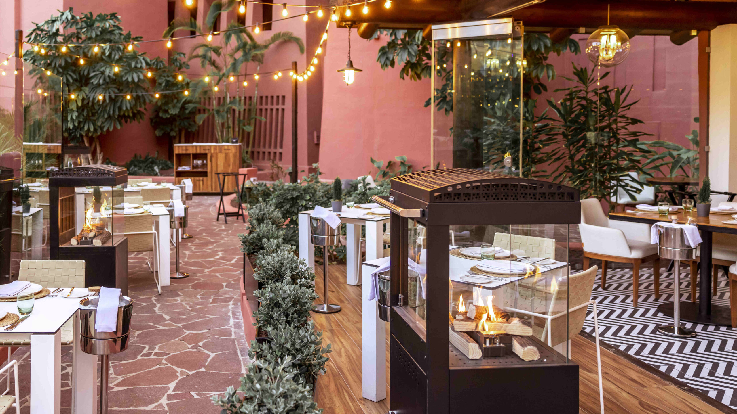 Ritz Carlton Tenerife, Abama, Restaurant Verde Mar terrasse