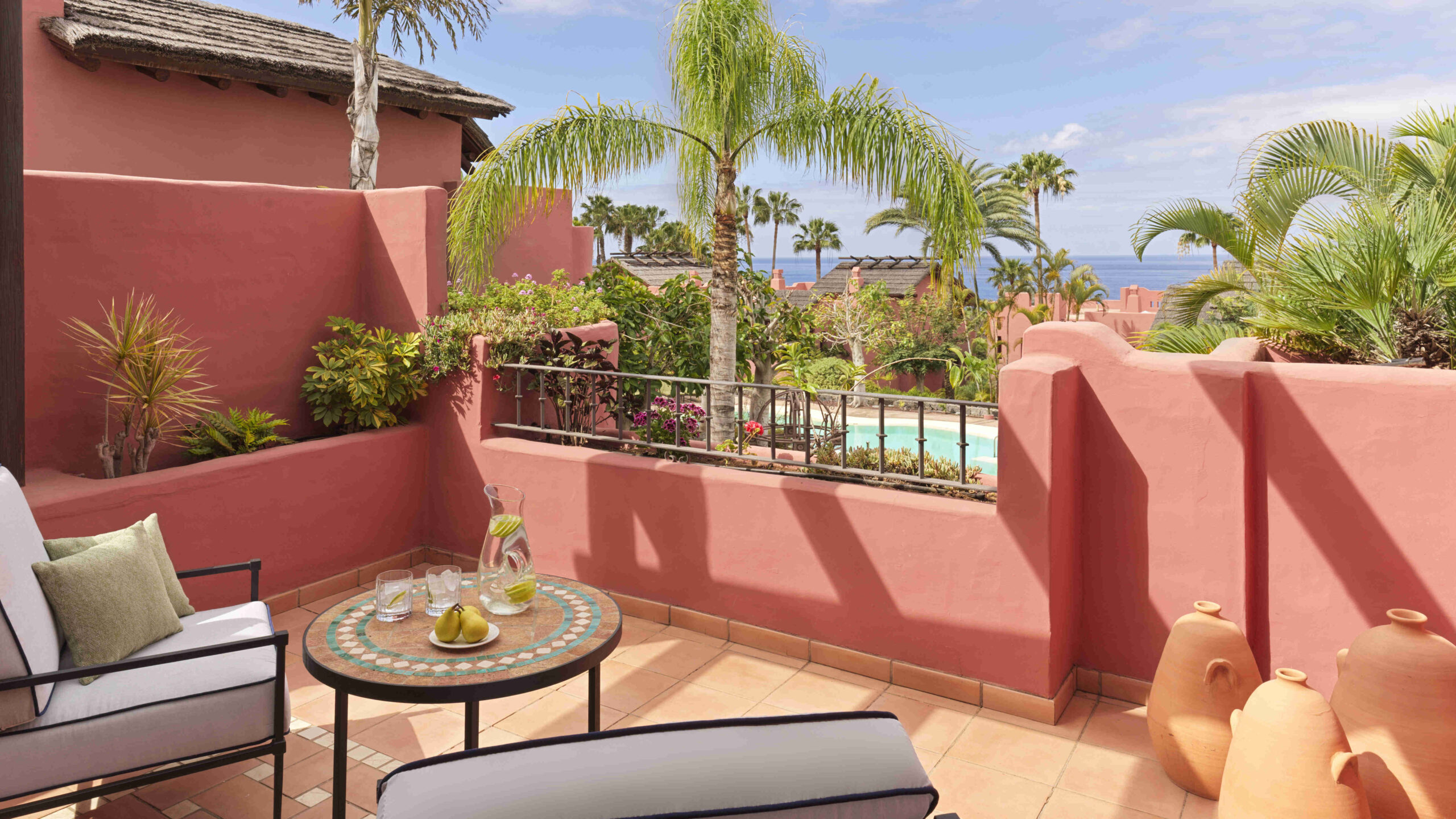 Spanien, Tenerife, Ritz-Carlton Abama, Club Retreat Deluxe Ocean View Terrace