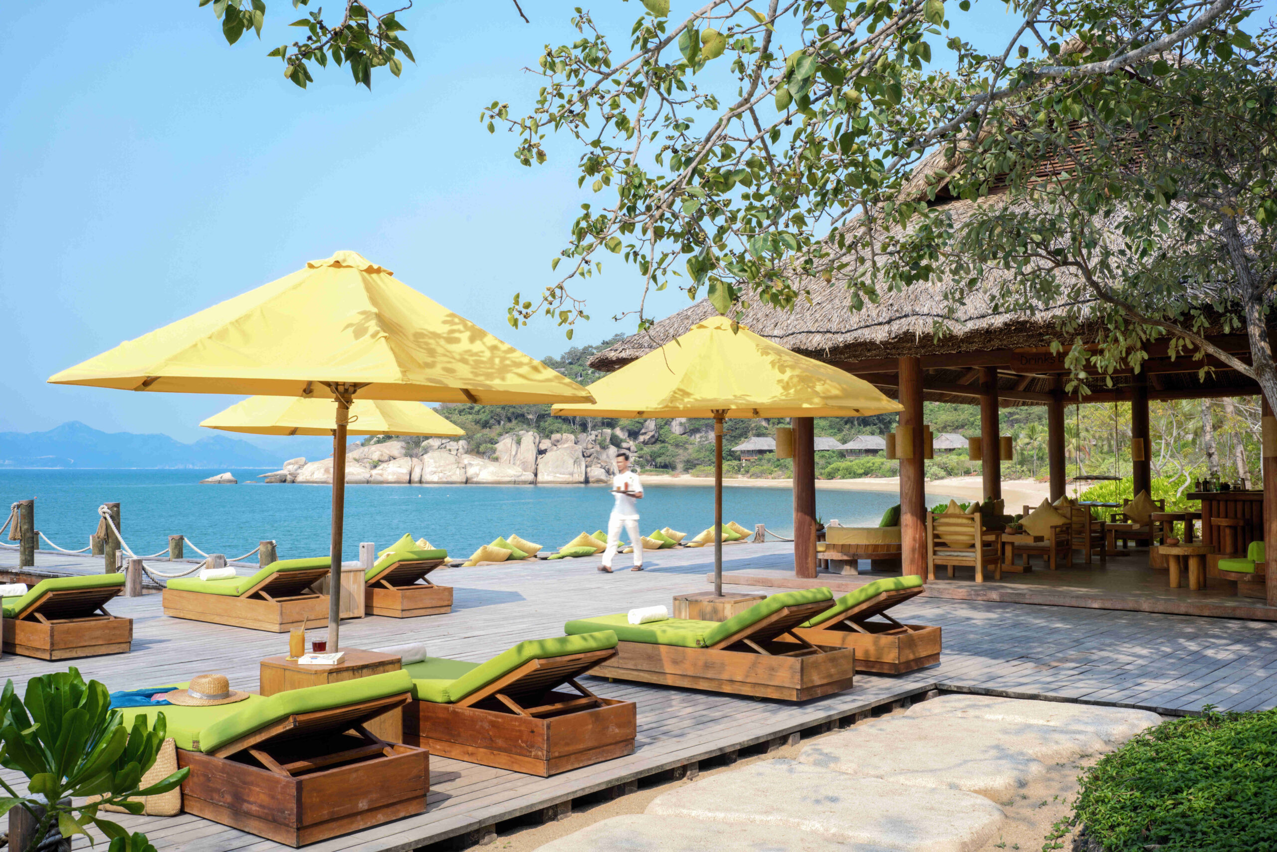 Vietnam Nha Trang Six Senses Drinks Ved Stranden