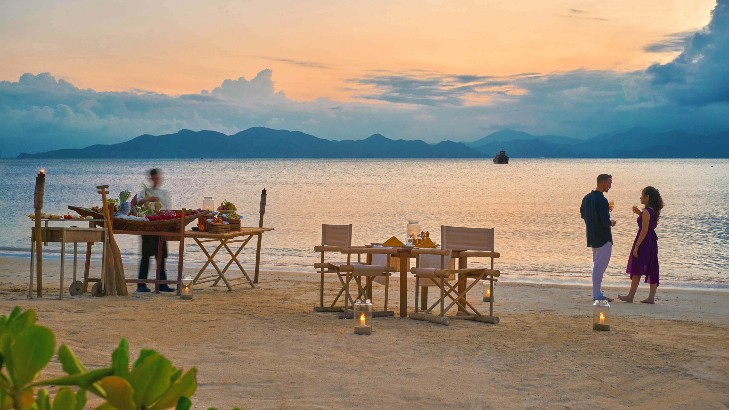 Vietnam Nha Trang Six Senses Strand Barbecue
