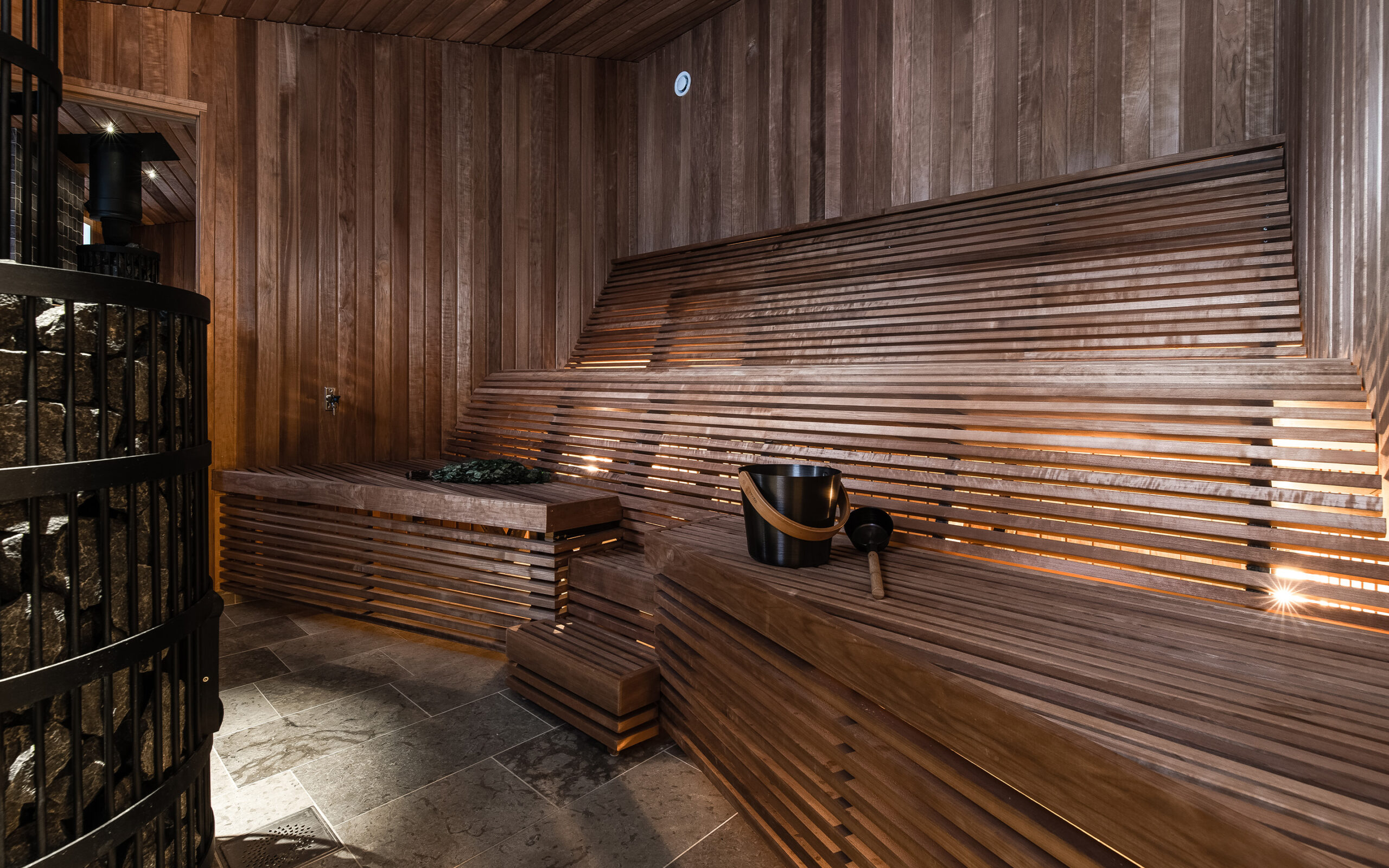 Sverige Lapland Arctic Bath Sauna Daniel Holmgren
