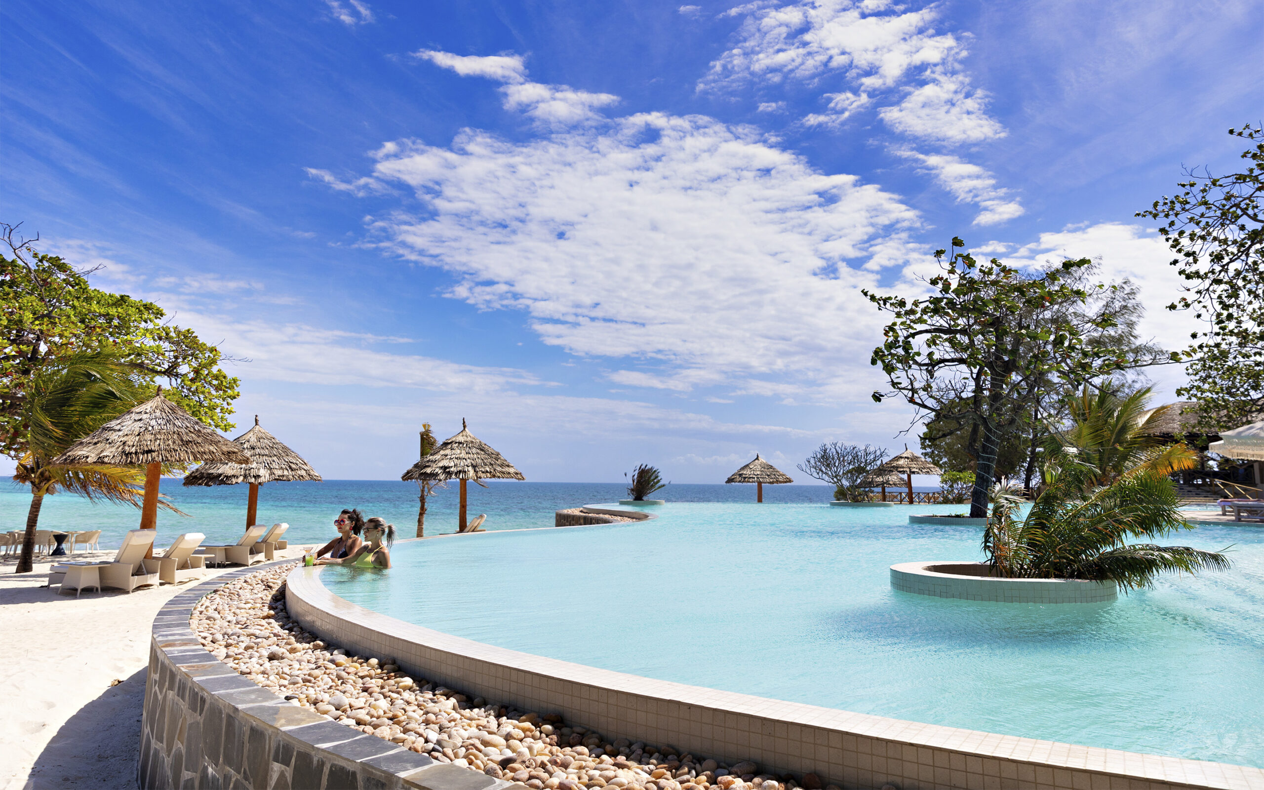 Tanzania Zanzibar Bawe Island Pool