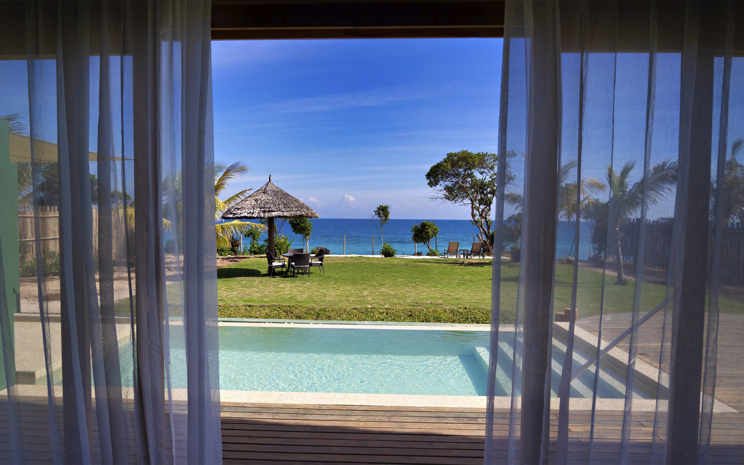 Tanzania Zanzibar Bawe Island Sunrise And Sunset Pool Villa