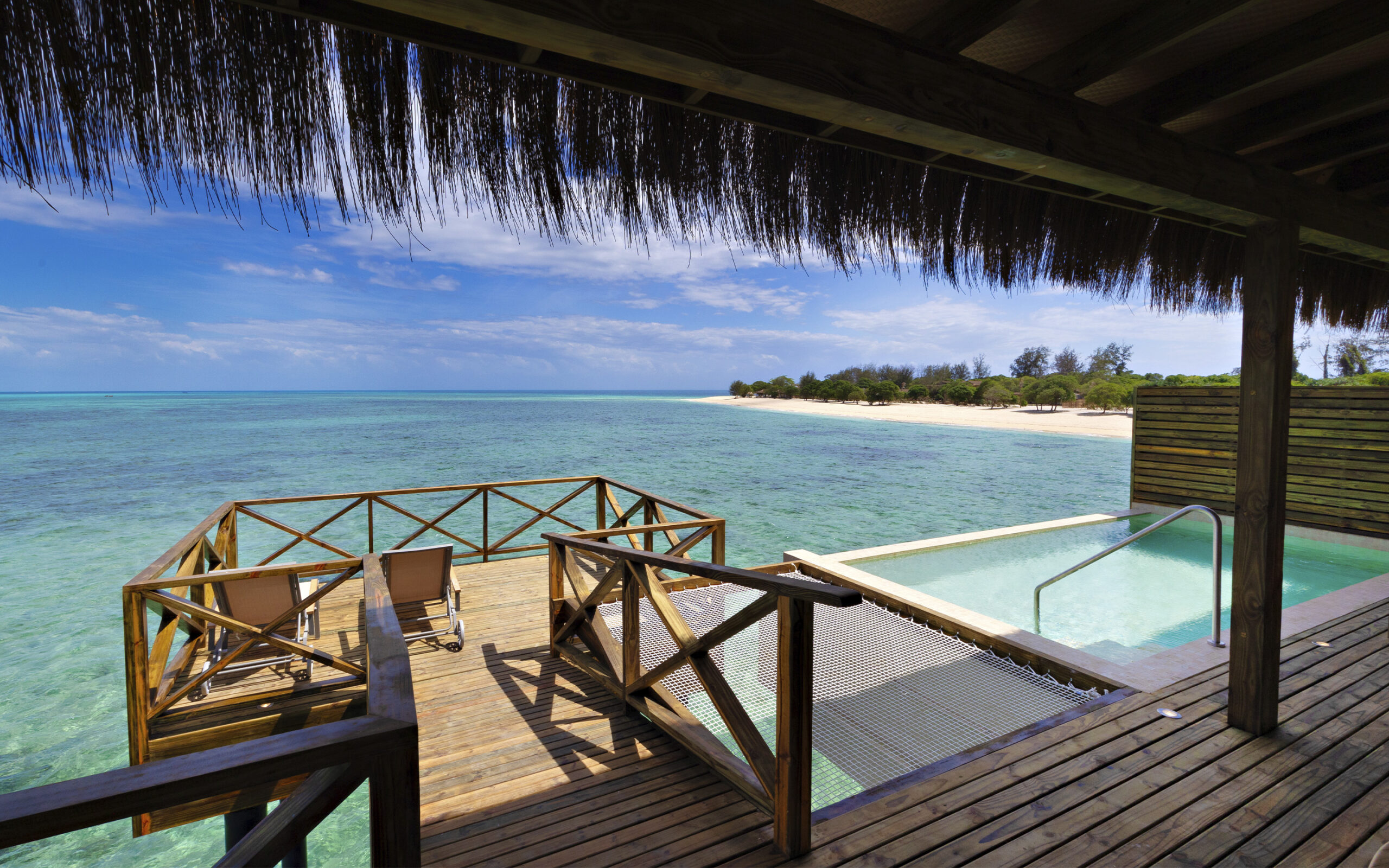 Tanzania Zanzibr Bawe Island Lagoon Villa Exterior
