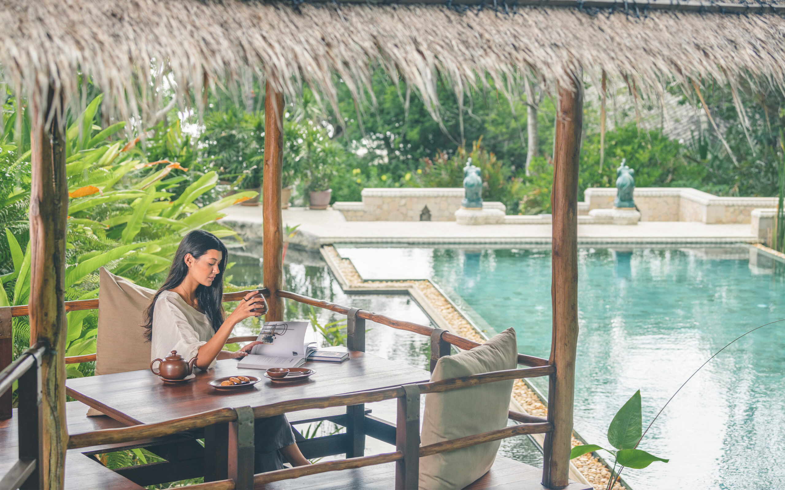 Thailand, Koh Samui, Kamalaya Koh Samui, Amrita Cafe