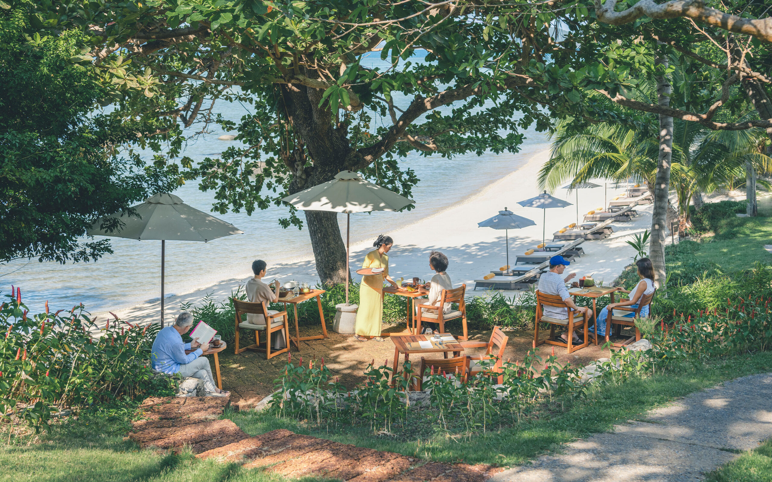 Thailand, Koh Samui, Kamalaya Koh Samui, Amrita Terrasse