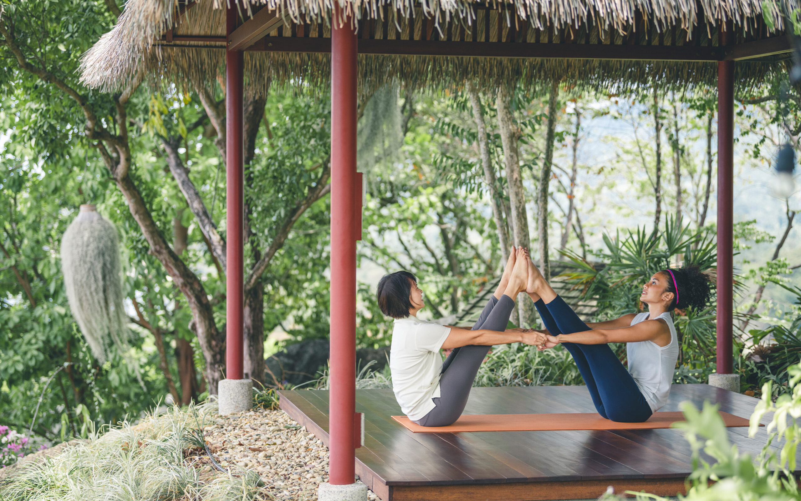 Thailand, Koh Samui, Kamalaya Koh Samui, En Til En Yoga