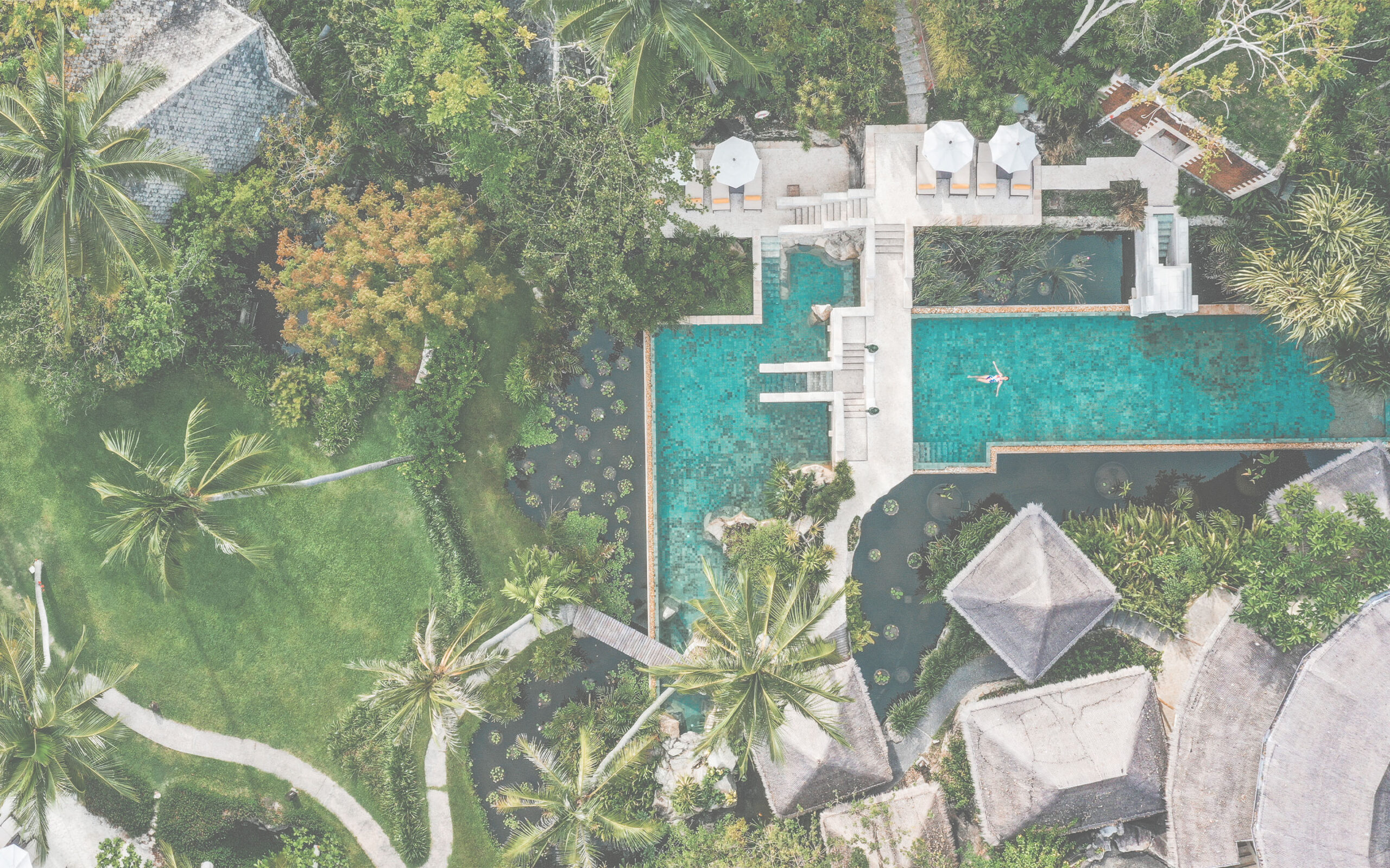 Thailand, Koh Samui, Kamalaya Koh Samui, Pool Omr&aring;de