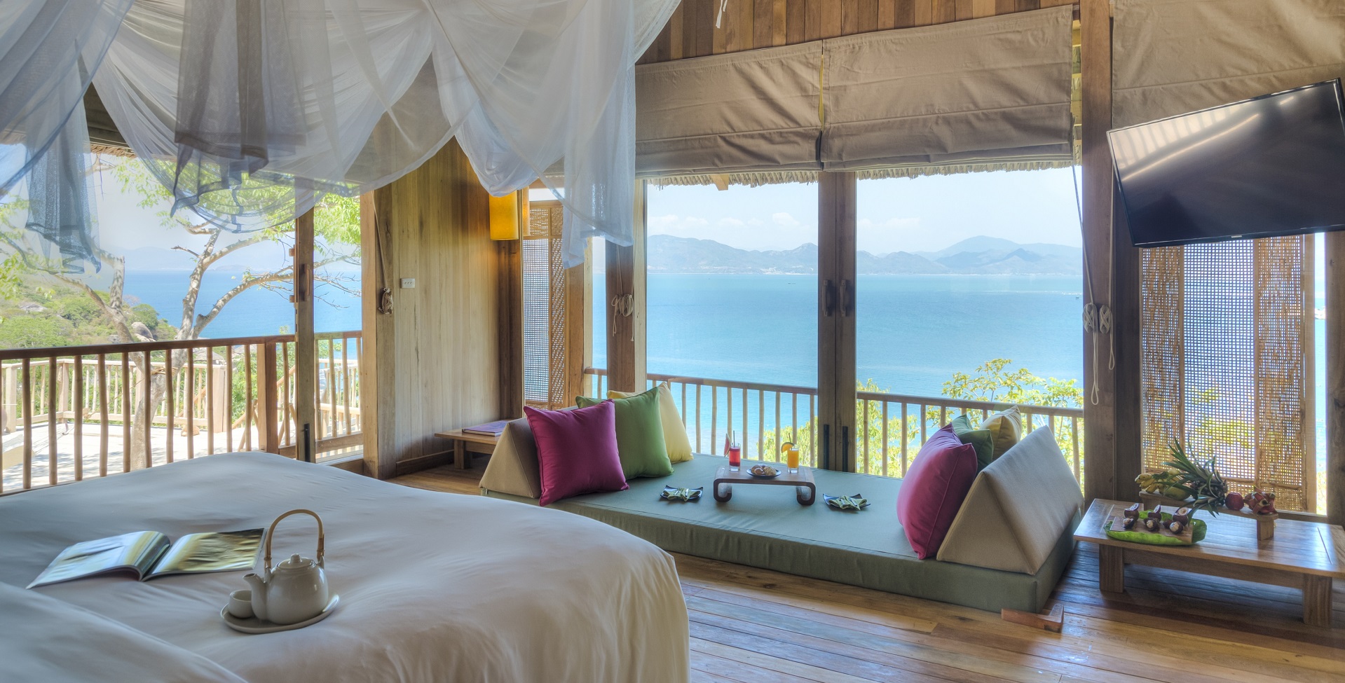 Vietnam Nha Trang Six Senses Hilltop Reserve Master Bedroom