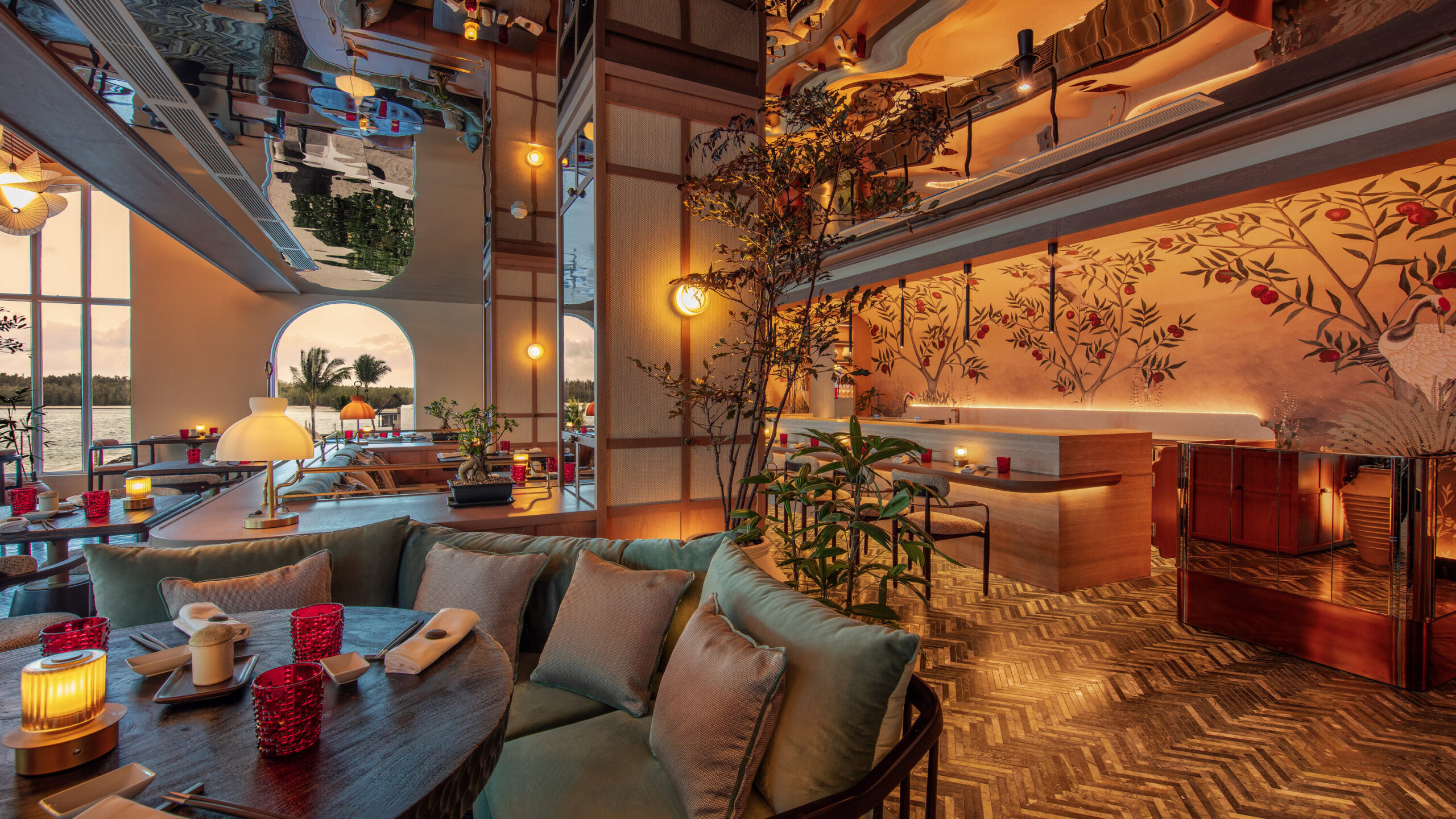 Mauritius, Touessrok, restaurant Kushi