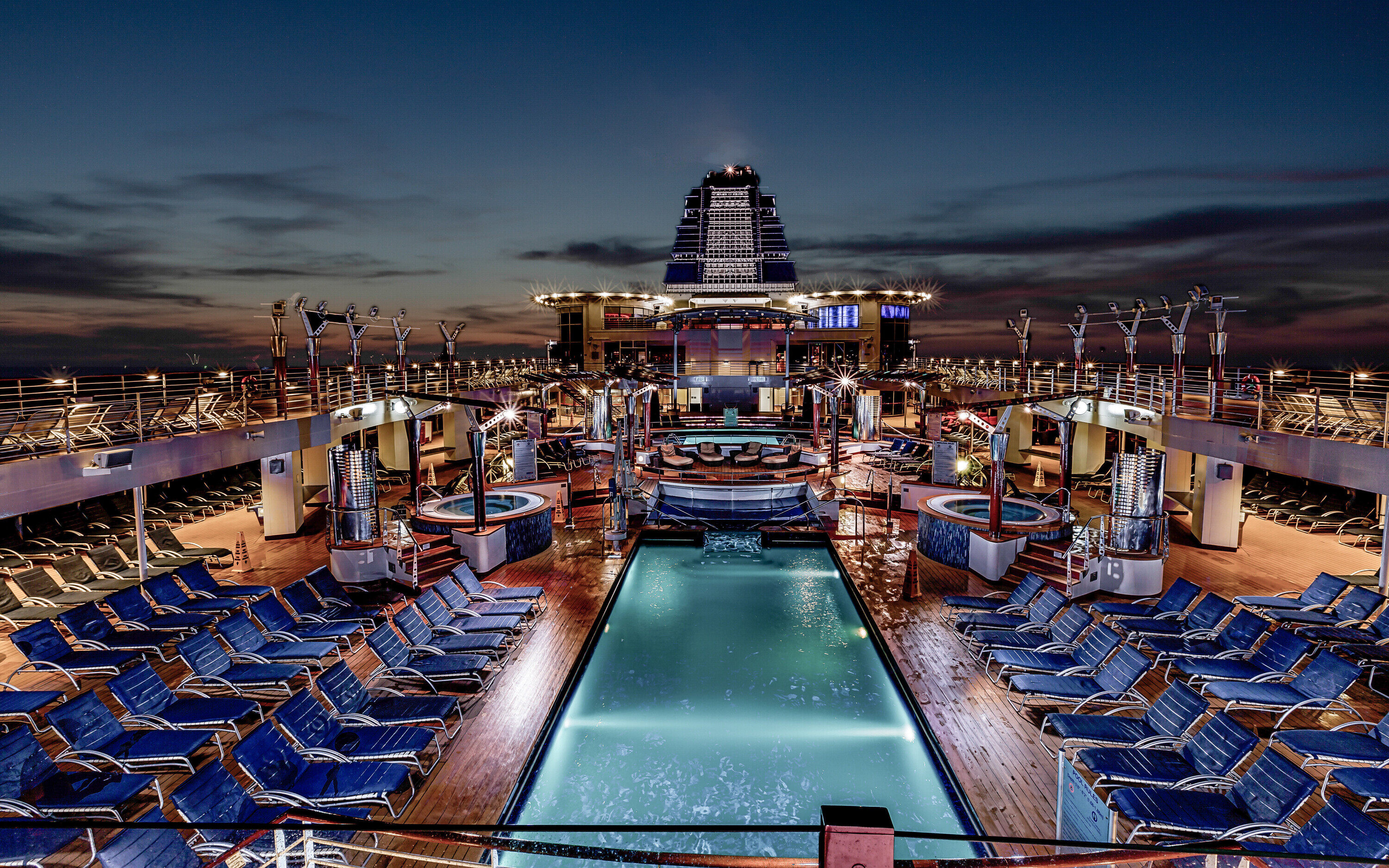 Pool deck på Celebrity Millennium krydstogtskib