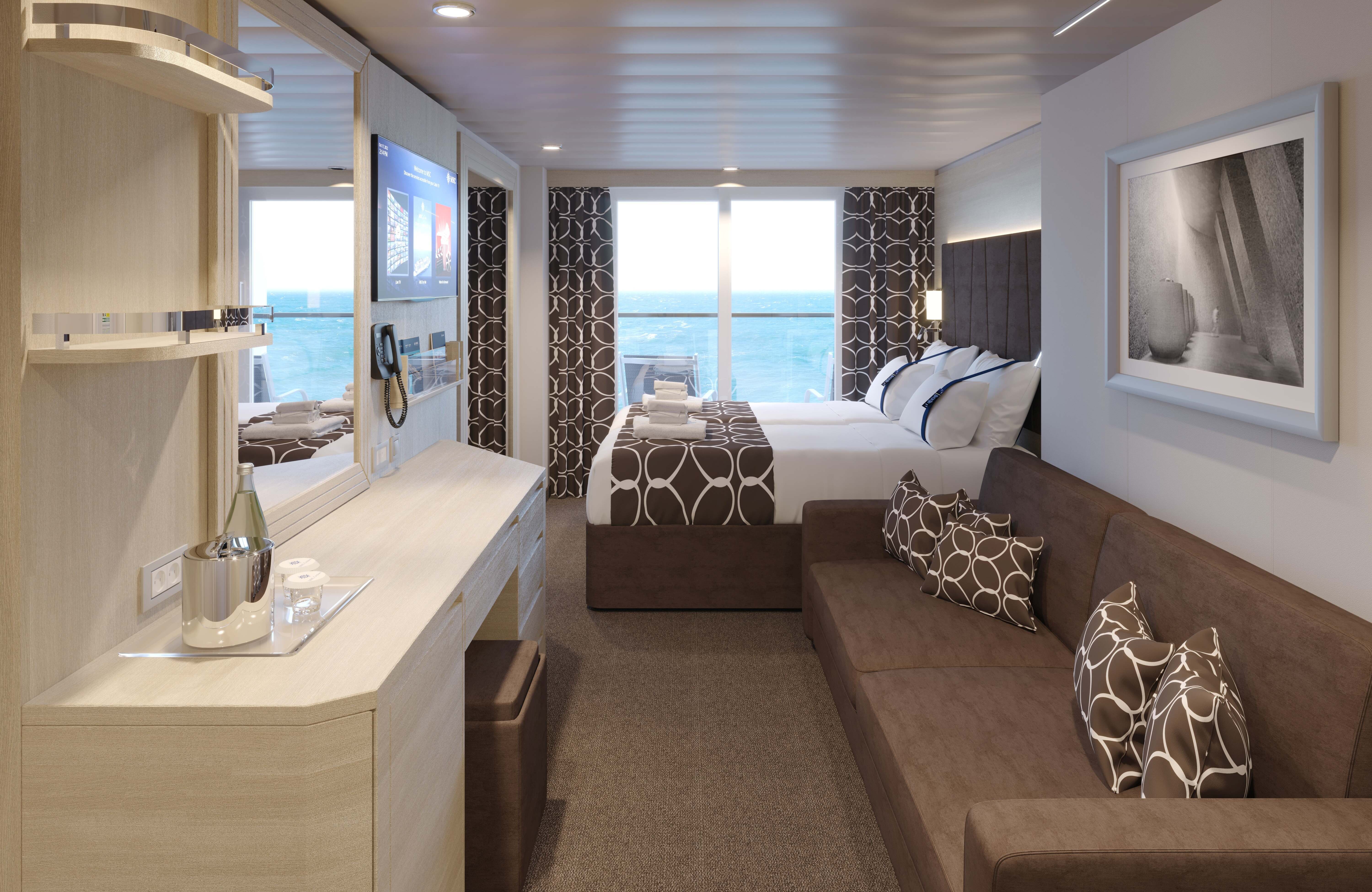 deluxe balcony msc world europa