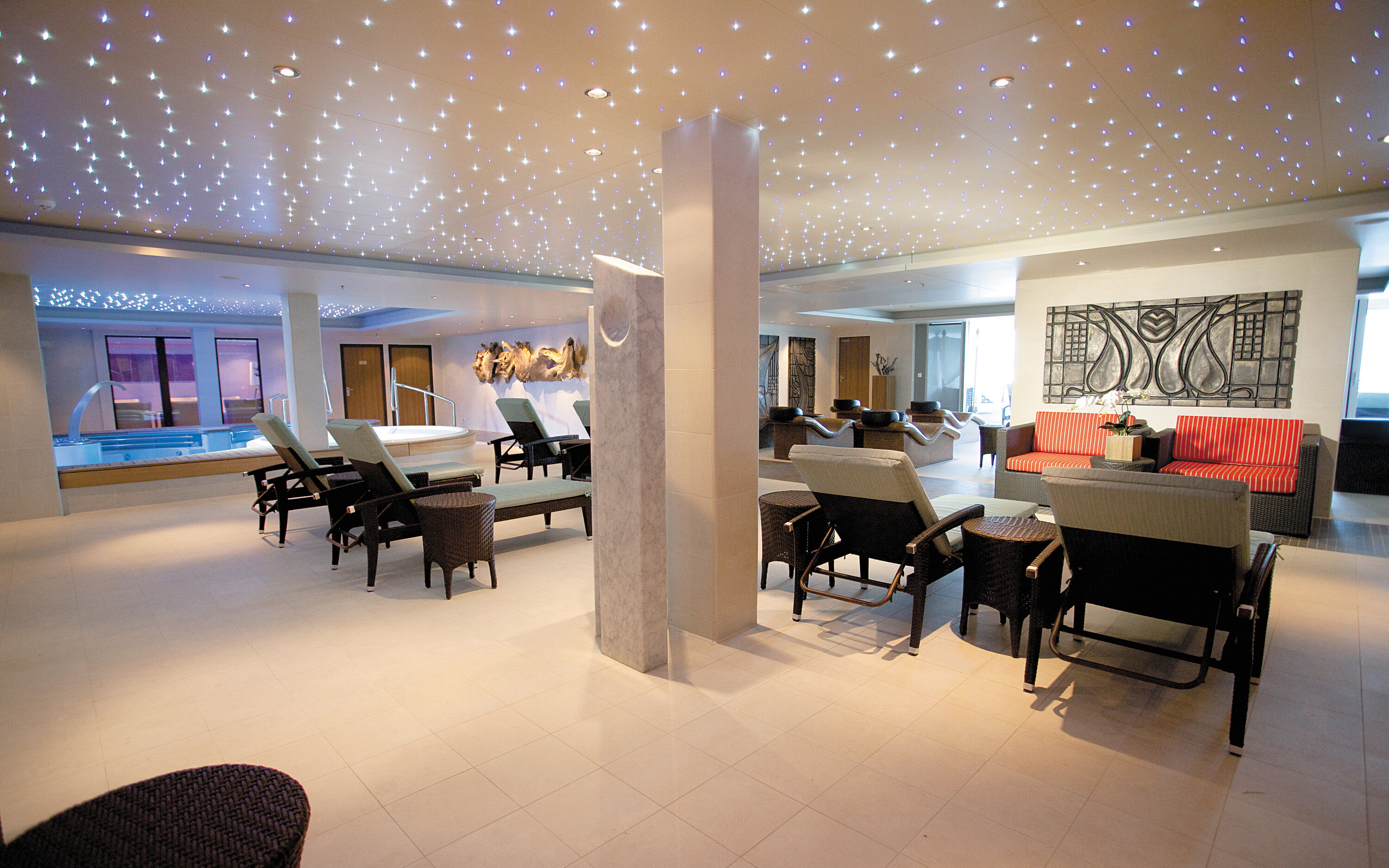 Mandara Spa ombord på Norwegian Epic krydstogtskibet
