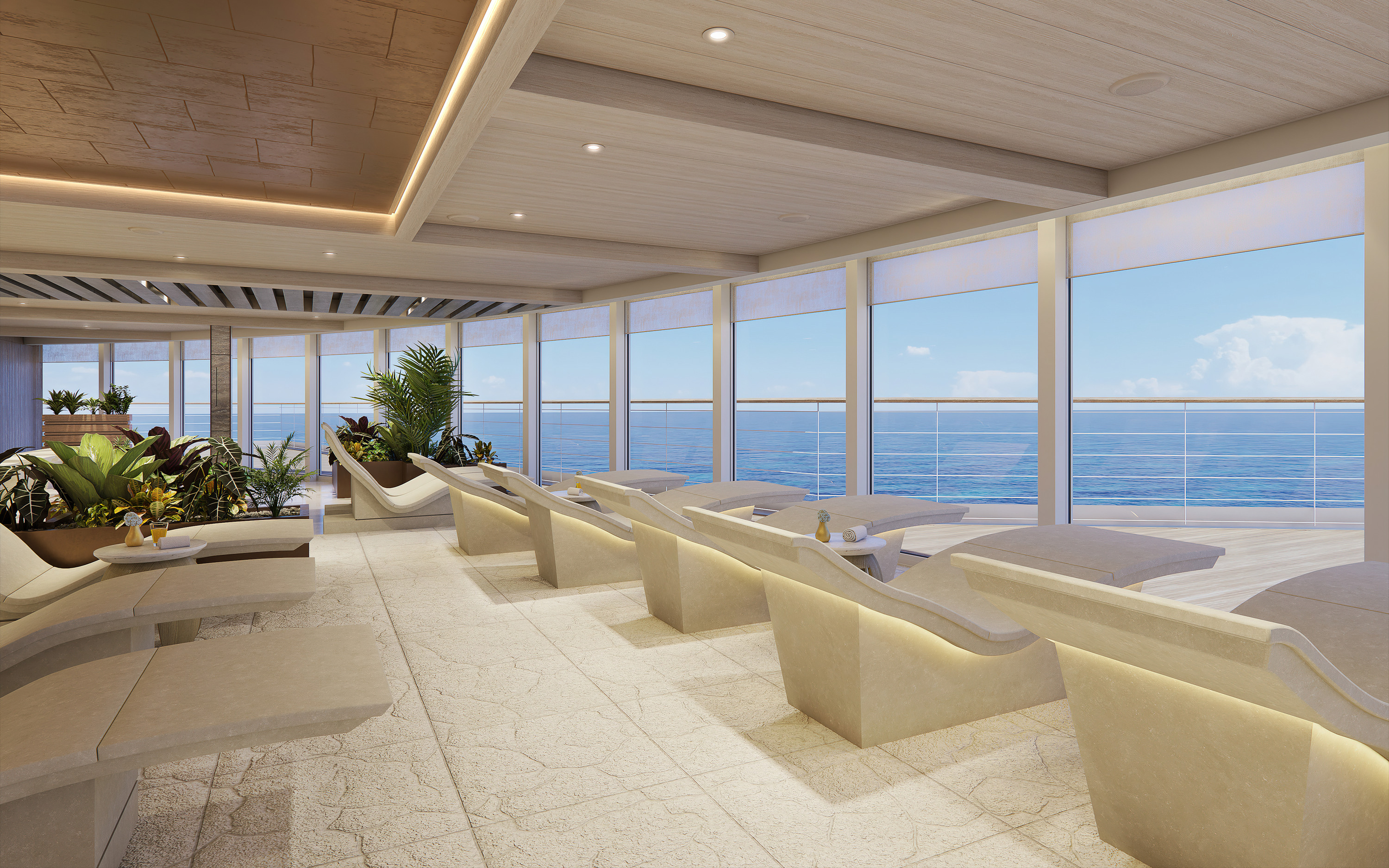 ncl aqua spa loungerelax