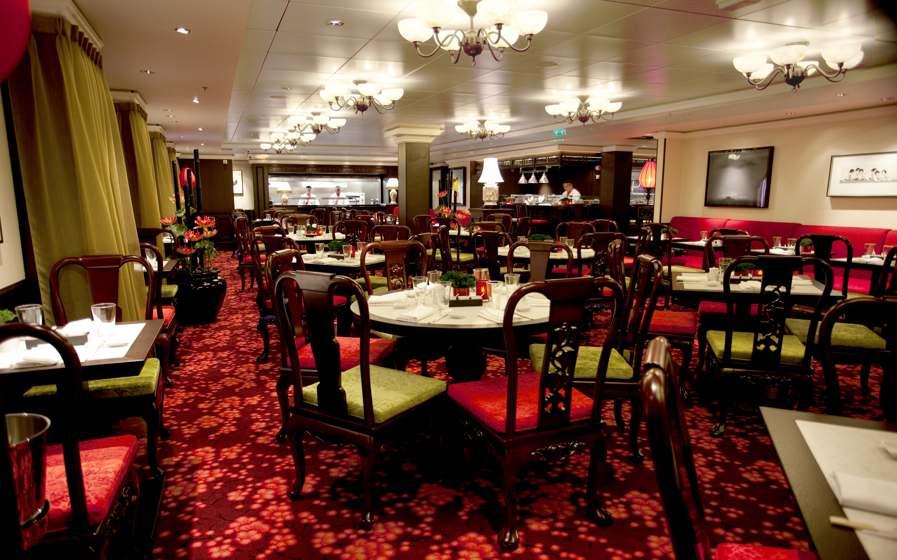 Shanghai's Noodle Bar ombord på Norwegian Epic krydstogtskibet