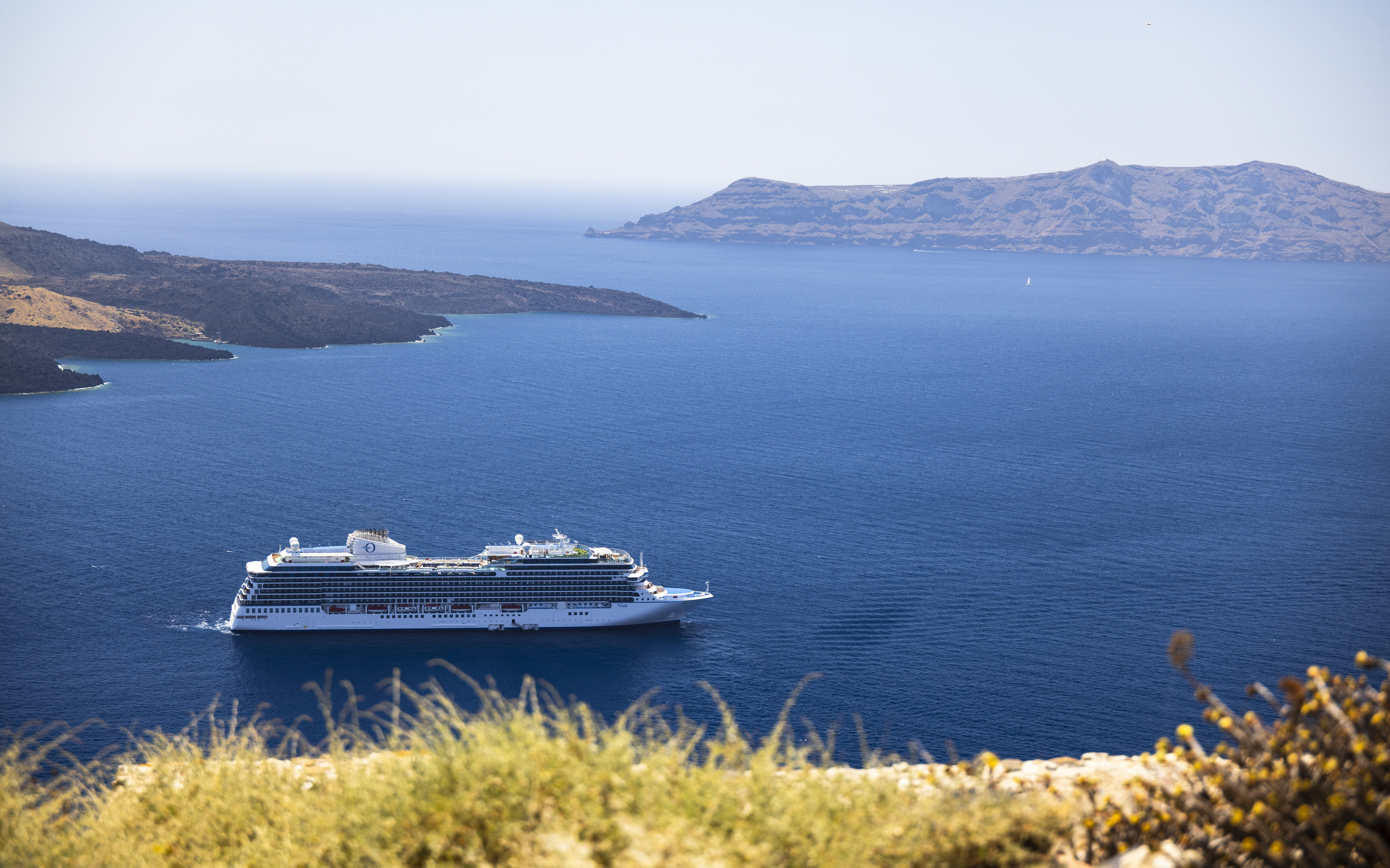 oceania vista skib santorini