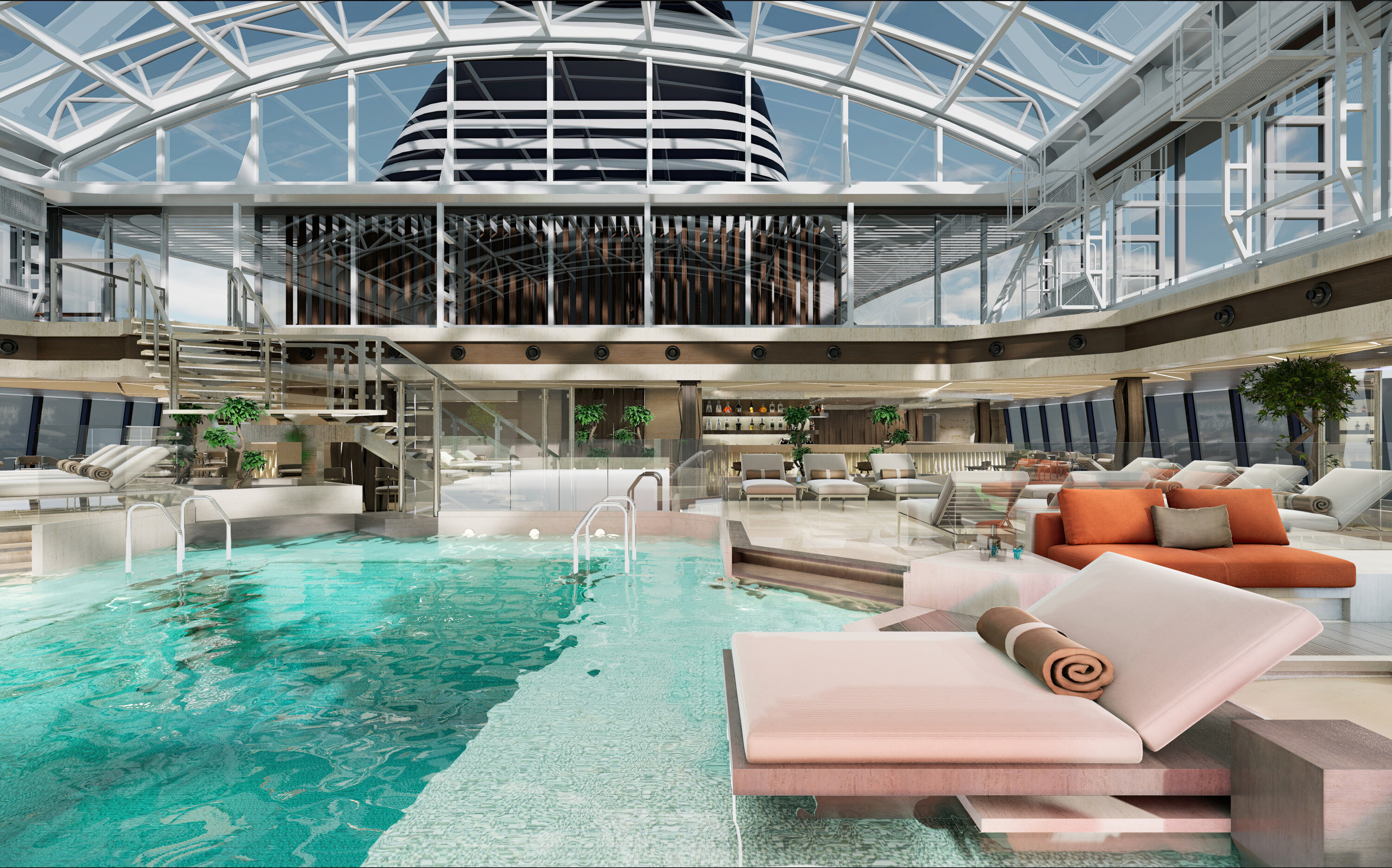 explora the conservatory pool