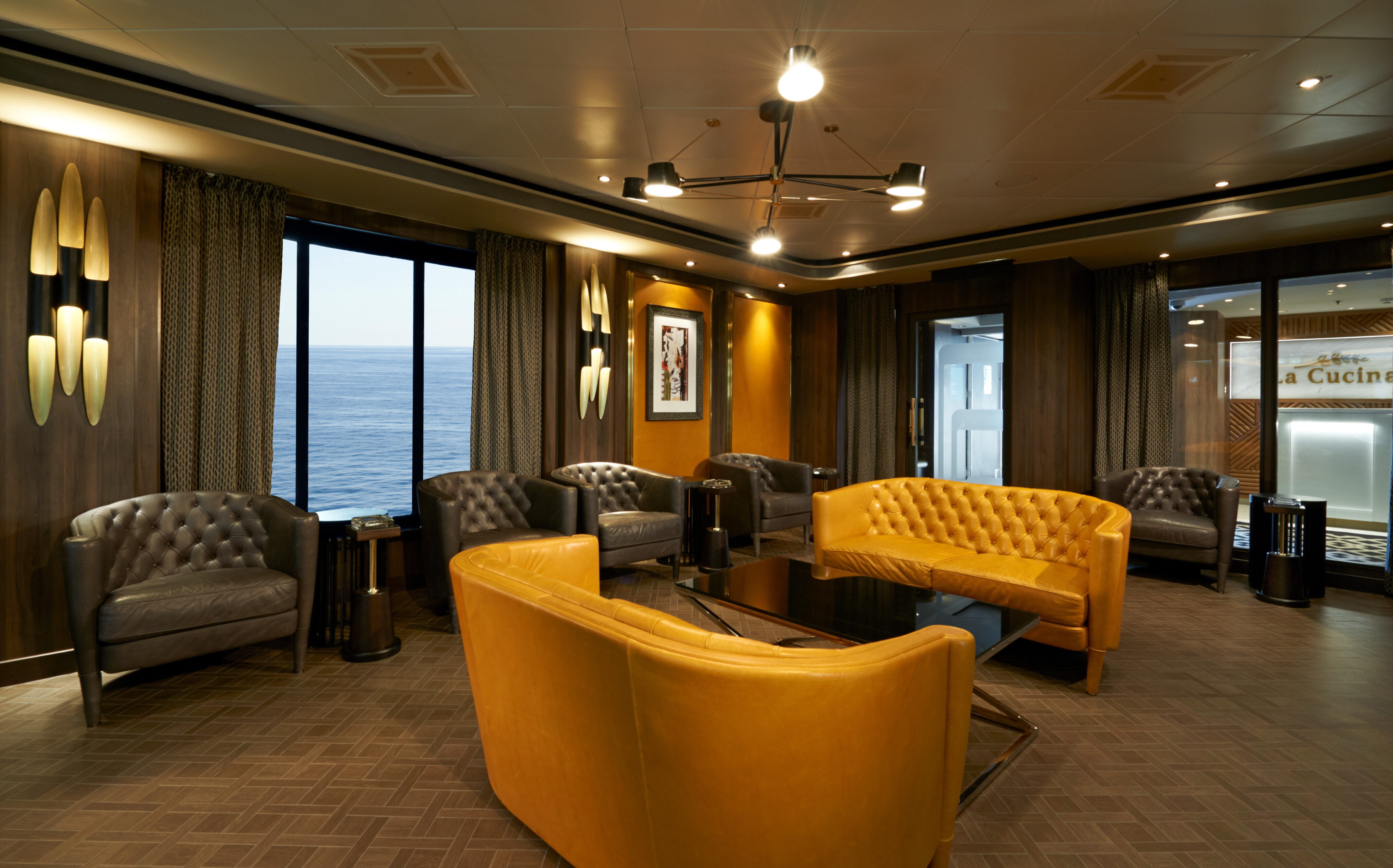Havana Club bar ombord på Norwegian Dawn krydstogtskibet
